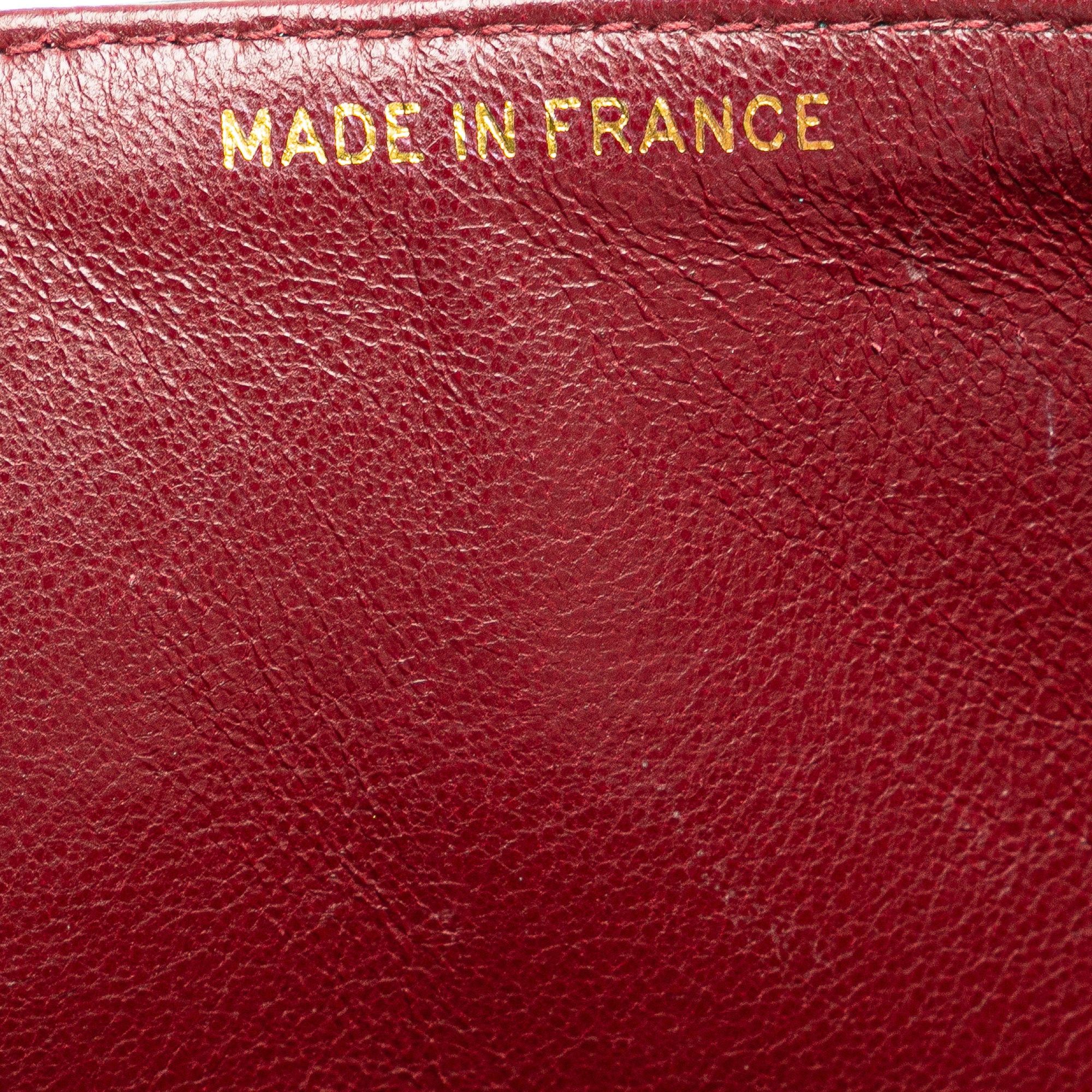 Chanel Chanel Medium Classic Lambskin Double Flap Brown Size ONE SIZE - 6 Thumbnail