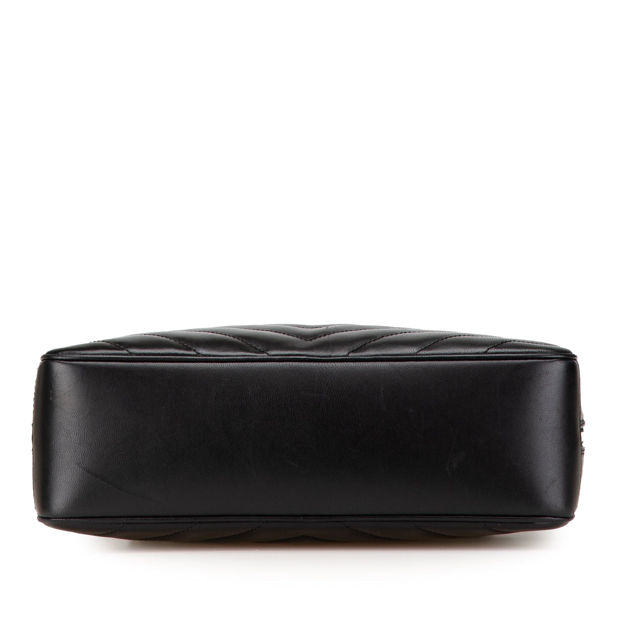 Chanel Chanel CC Chevron Lambskin Camera Shoulder Bag Black Size ONE SIZE - 3 Thumbnail