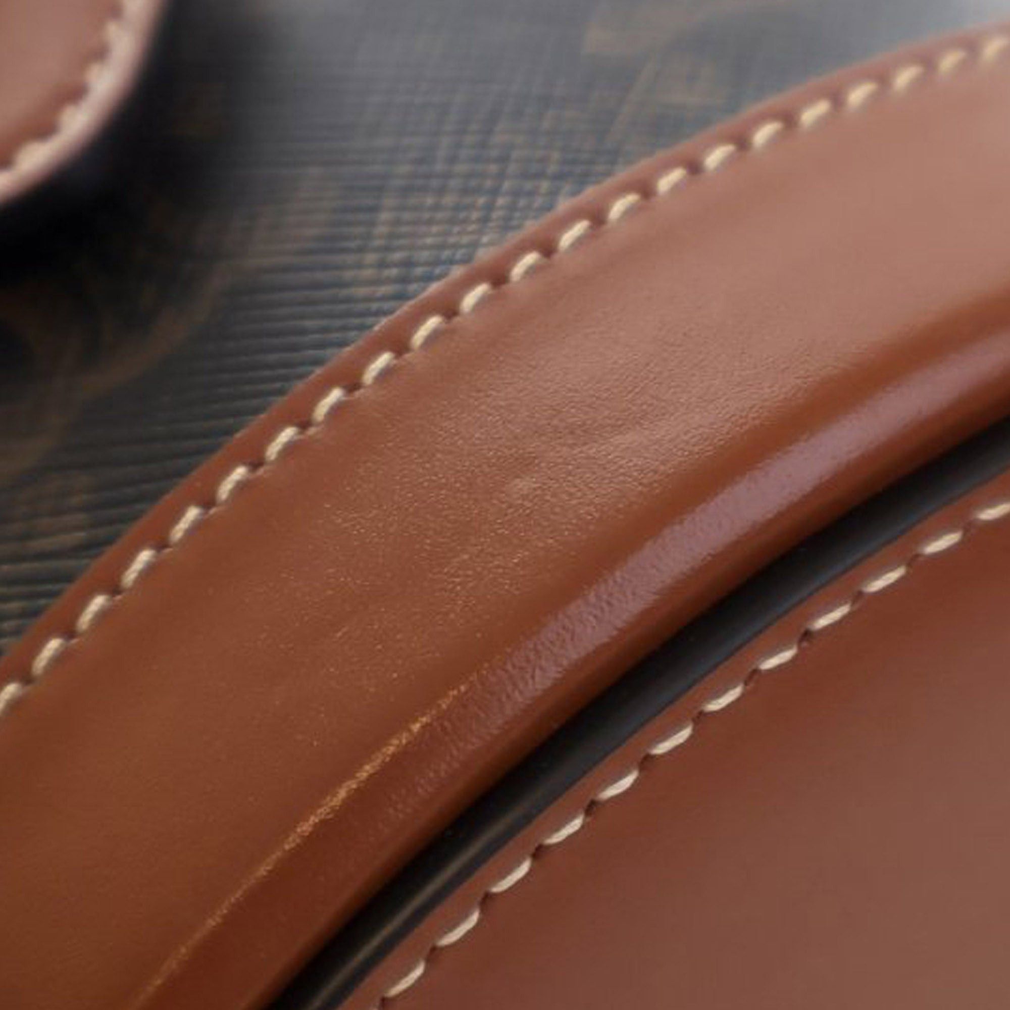 Celine Celine Medium Triomphe Coated Canvas Tambour Crossbody Brown Size ONE SIZE - 12 Thumbnail