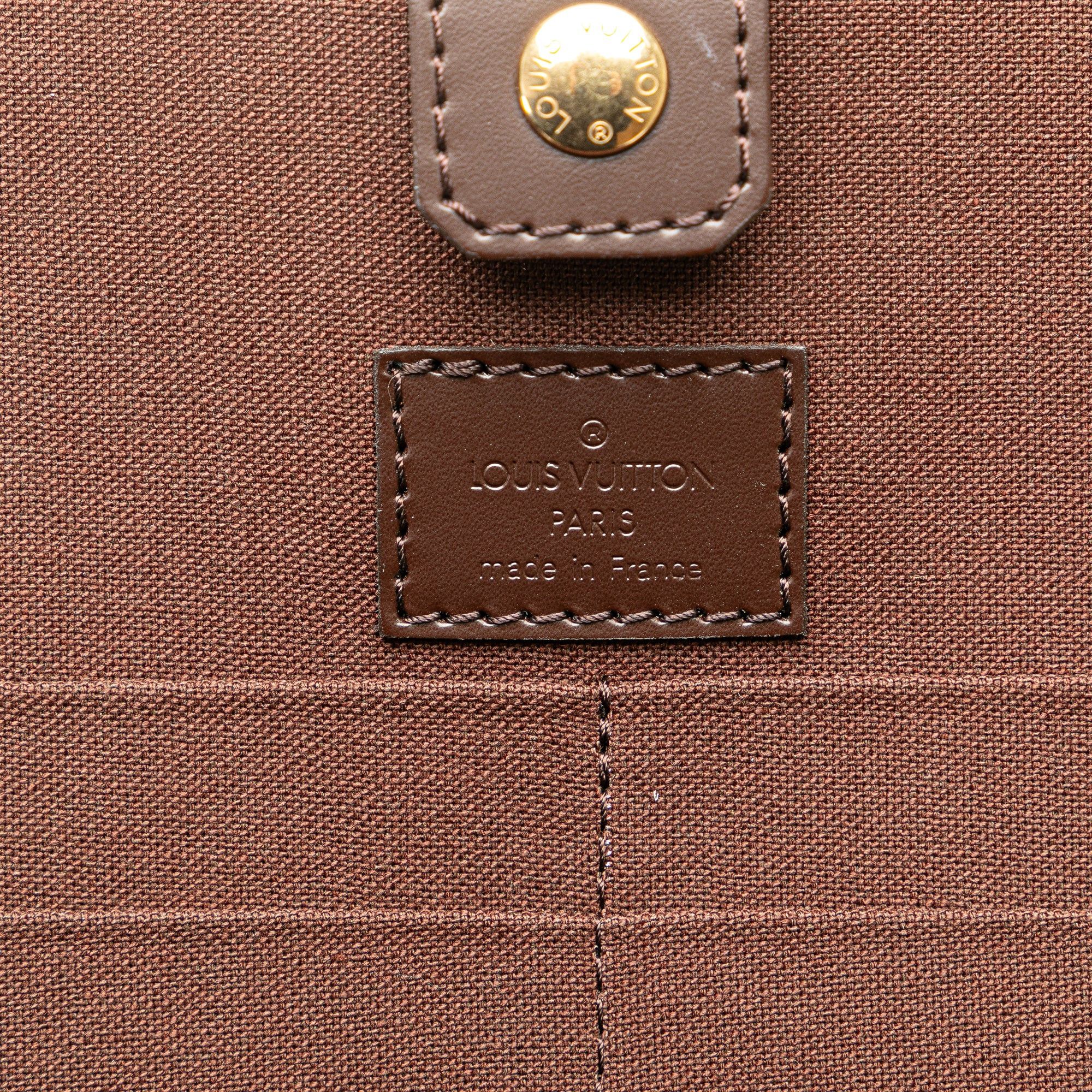 Louis Vuitton Louis Vuitton Damier Ebene Computer Holder Sabana Brown Size ONE SIZE - 5 Thumbnail