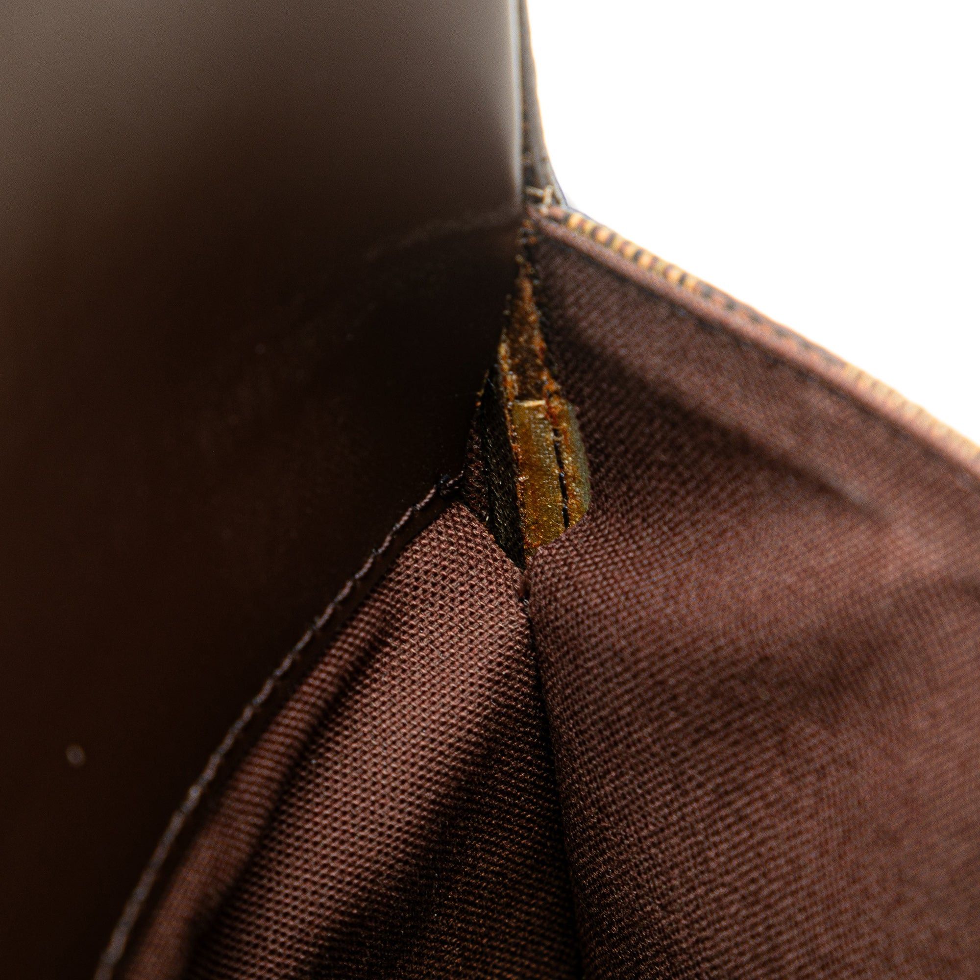 Louis Vuitton Louis Vuitton Damier Ebene Computer Holder Sabana Brown Size ONE SIZE - 6 Thumbnail