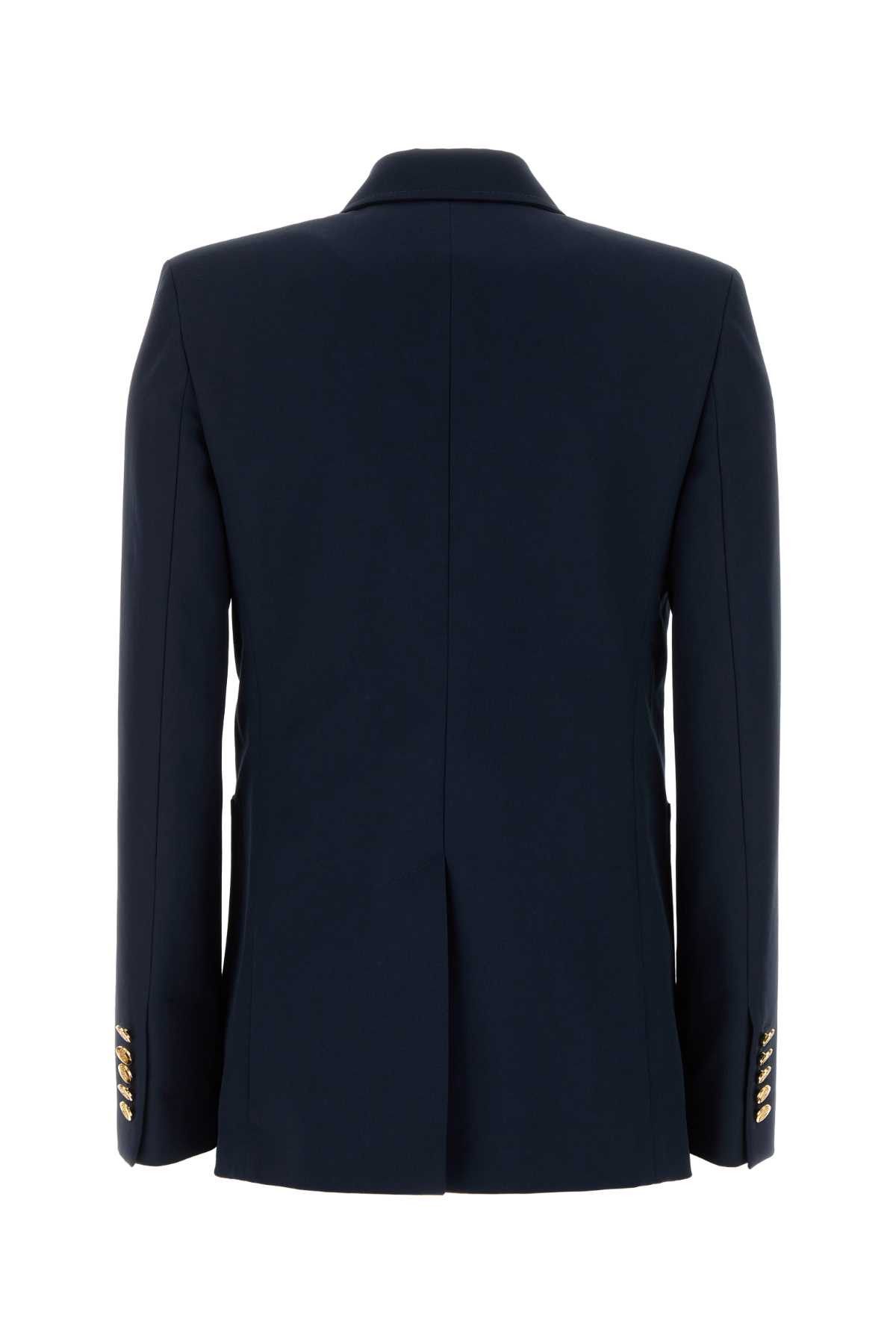 Gucci Navy Blue Cotton Blazer Size S / US 4 / IT 40 - 2 Thumbnail