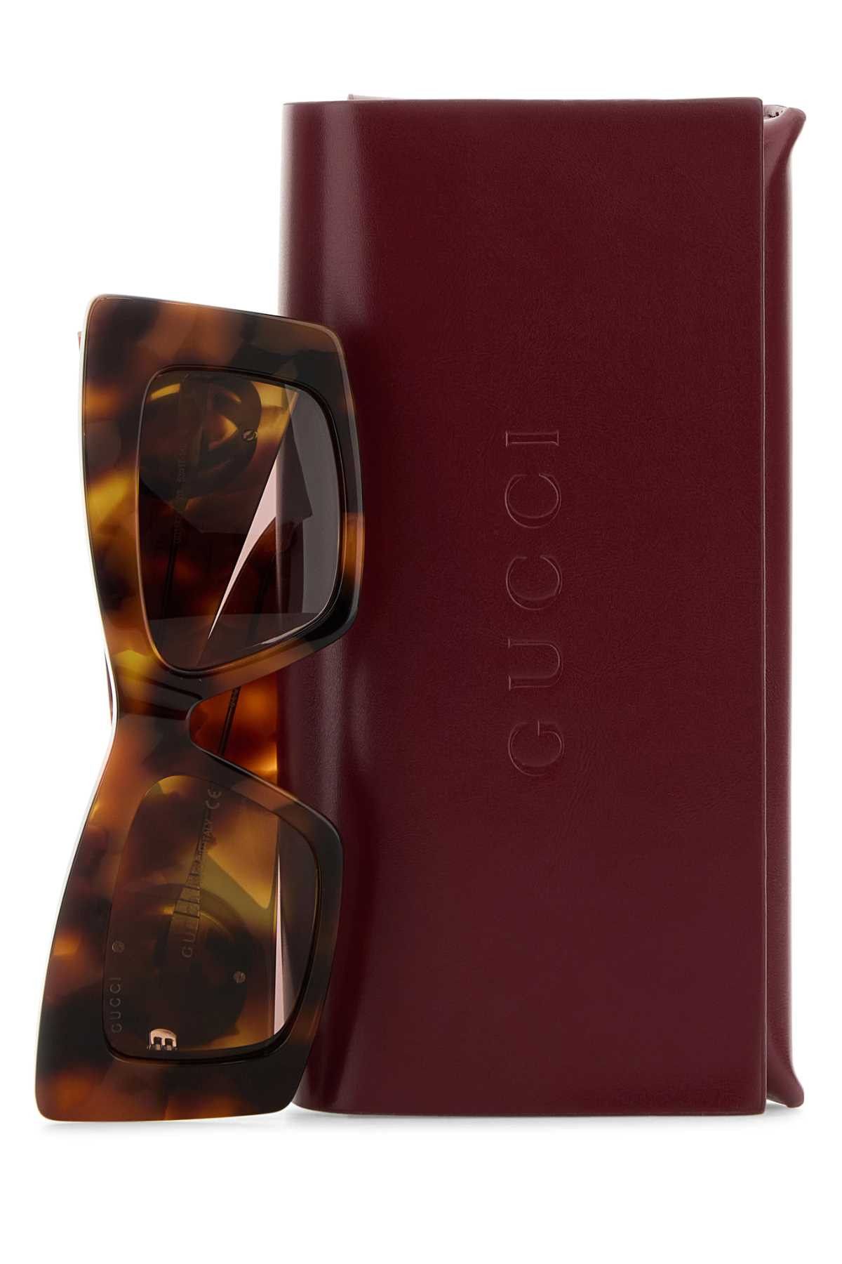 Gucci Printed Acetate Sunglasses Size ONE SIZE - 3 Thumbnail