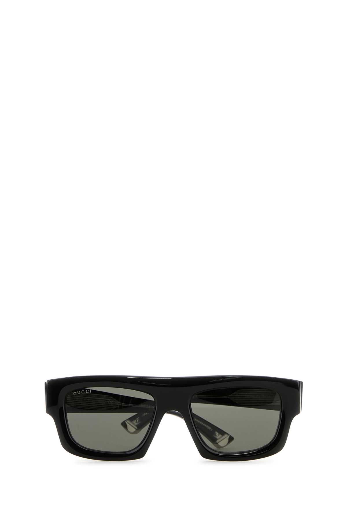 Gucci Black Acetate Sunglasses Size ONE SIZE - 2 Thumbnail