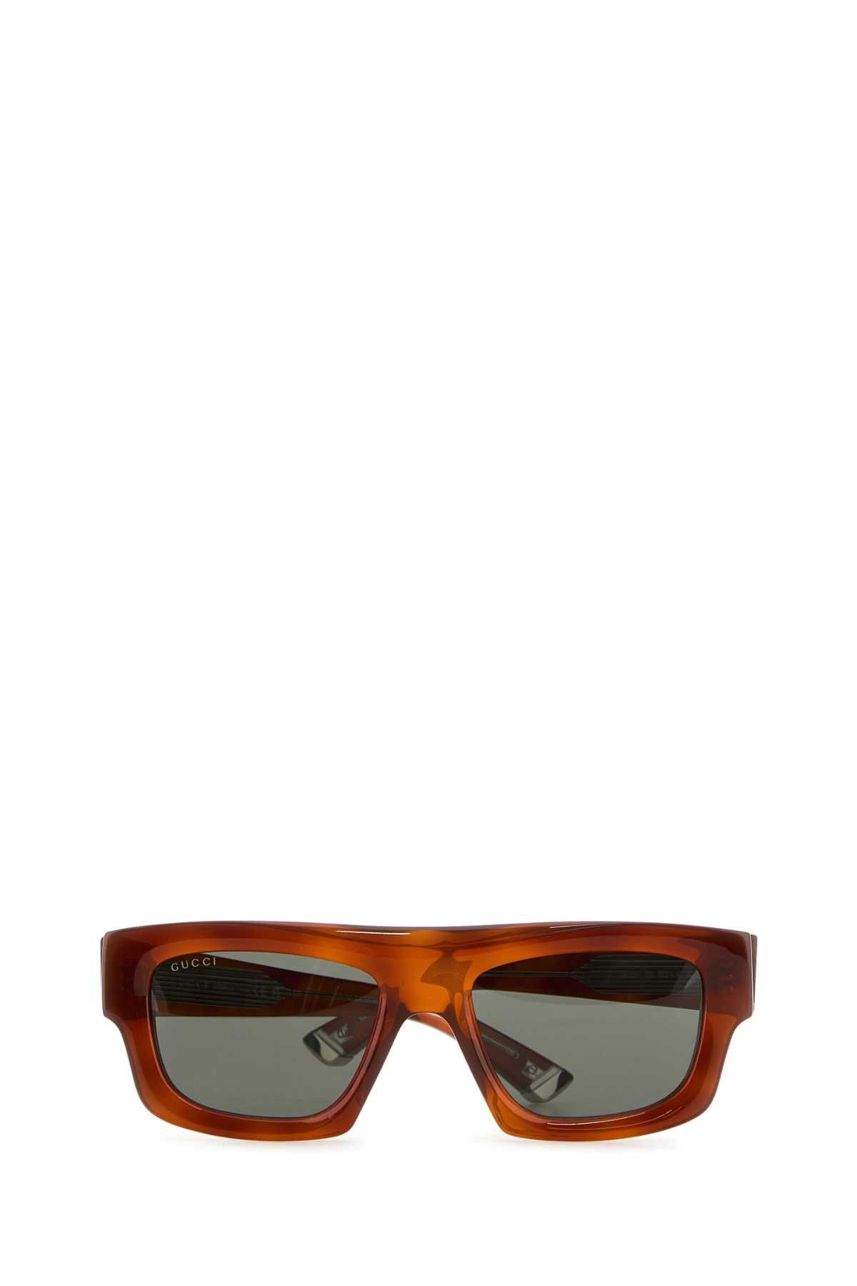 Gucci Caramel Acetate Sunglasses Size ONE SIZE - 2 Thumbnail
