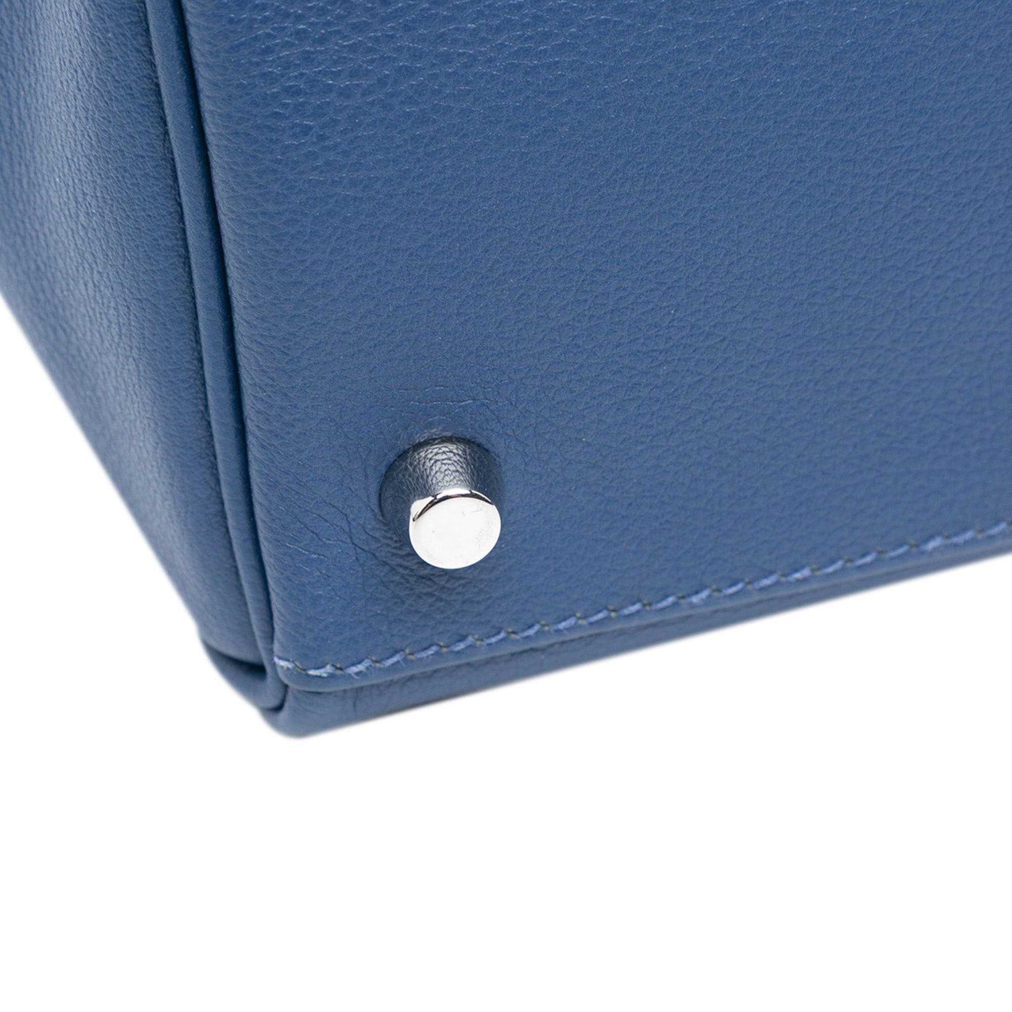 Hermes Hermès Togo Kelly II Retourne 28 Blue Size ONE SIZE - 7 Thumbnail