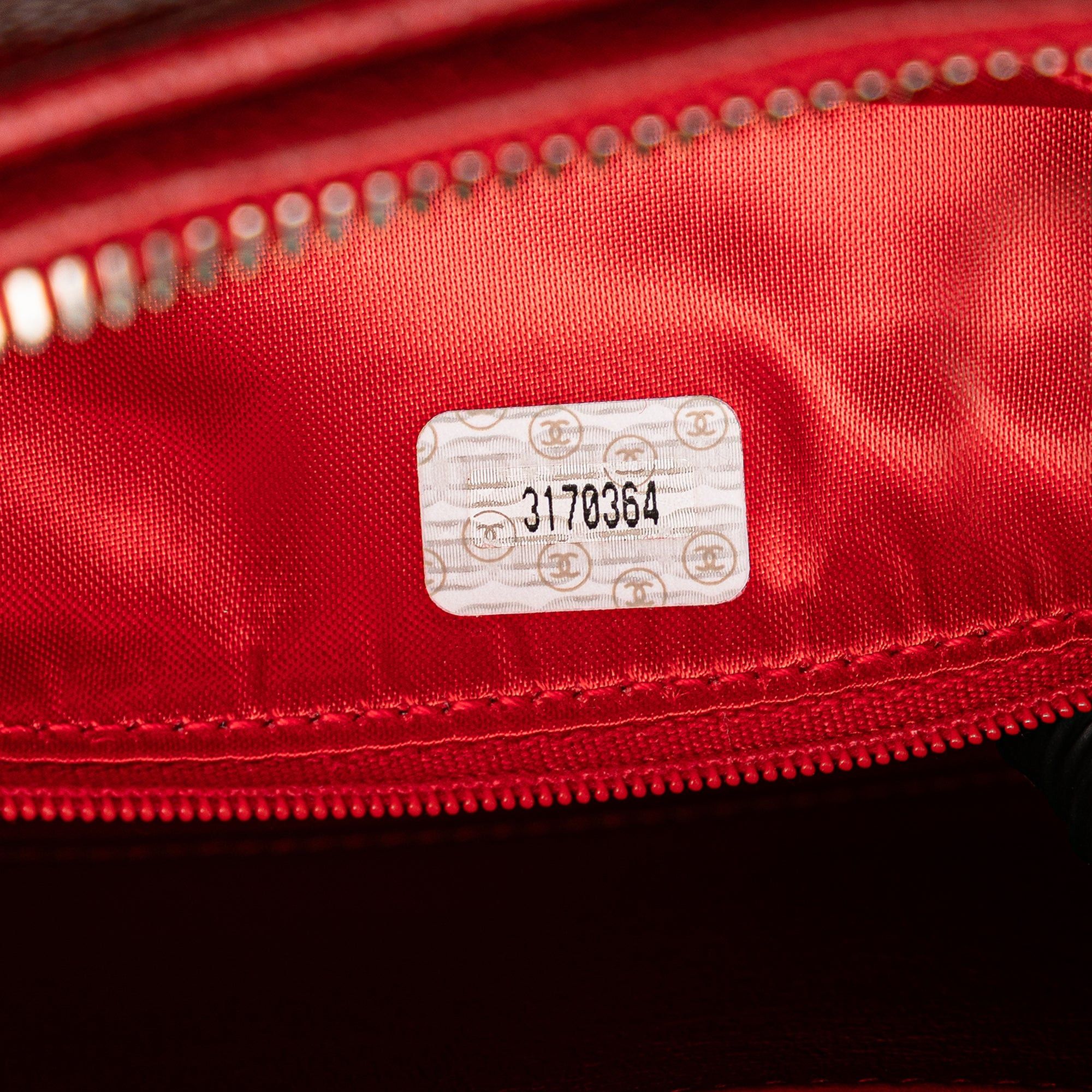 Chanel Chanel CC Quilted Caviar Chain Camera Bag Red Size ONE SIZE - 7 Thumbnail