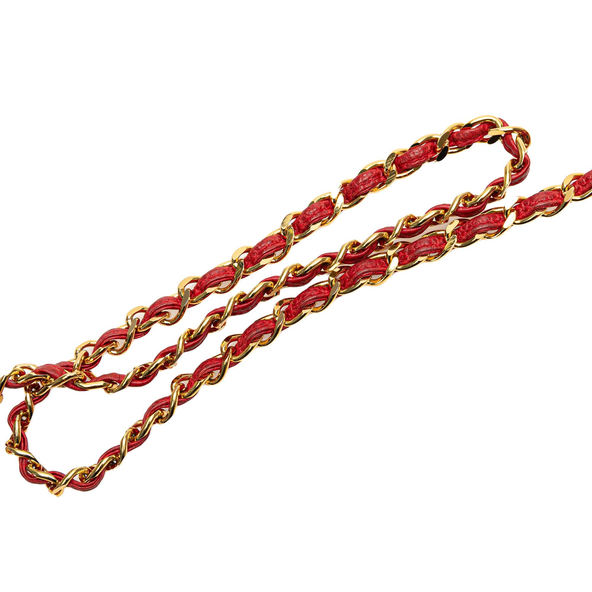 Chanel Chanel CC Quilted Caviar Chain Camera Bag Red Size ONE SIZE - 11 Thumbnail