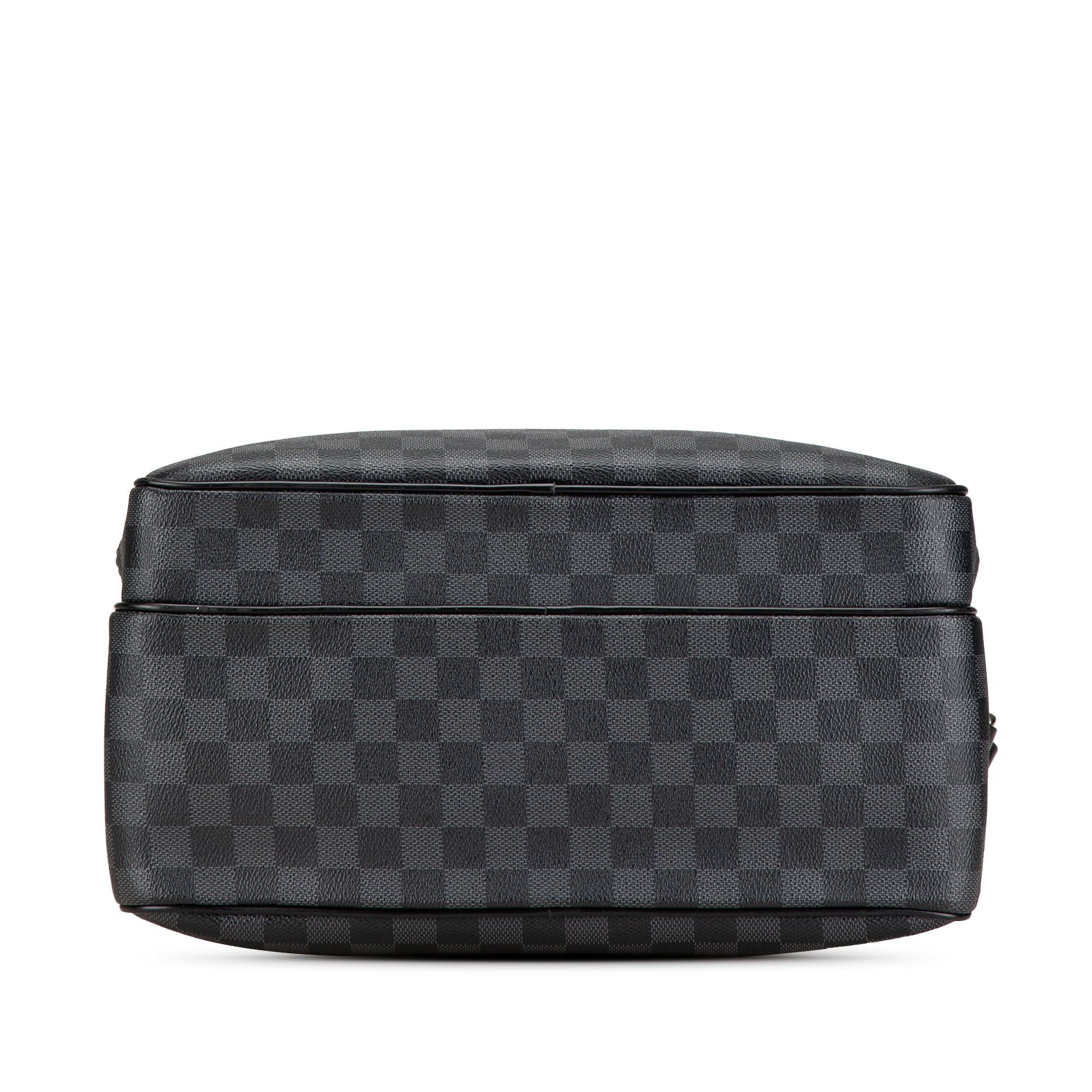 Louis Vuitton Louis Vuitton Damier Graphite Bag Leoh Black Size ONE SIZE - 3 Thumbnail