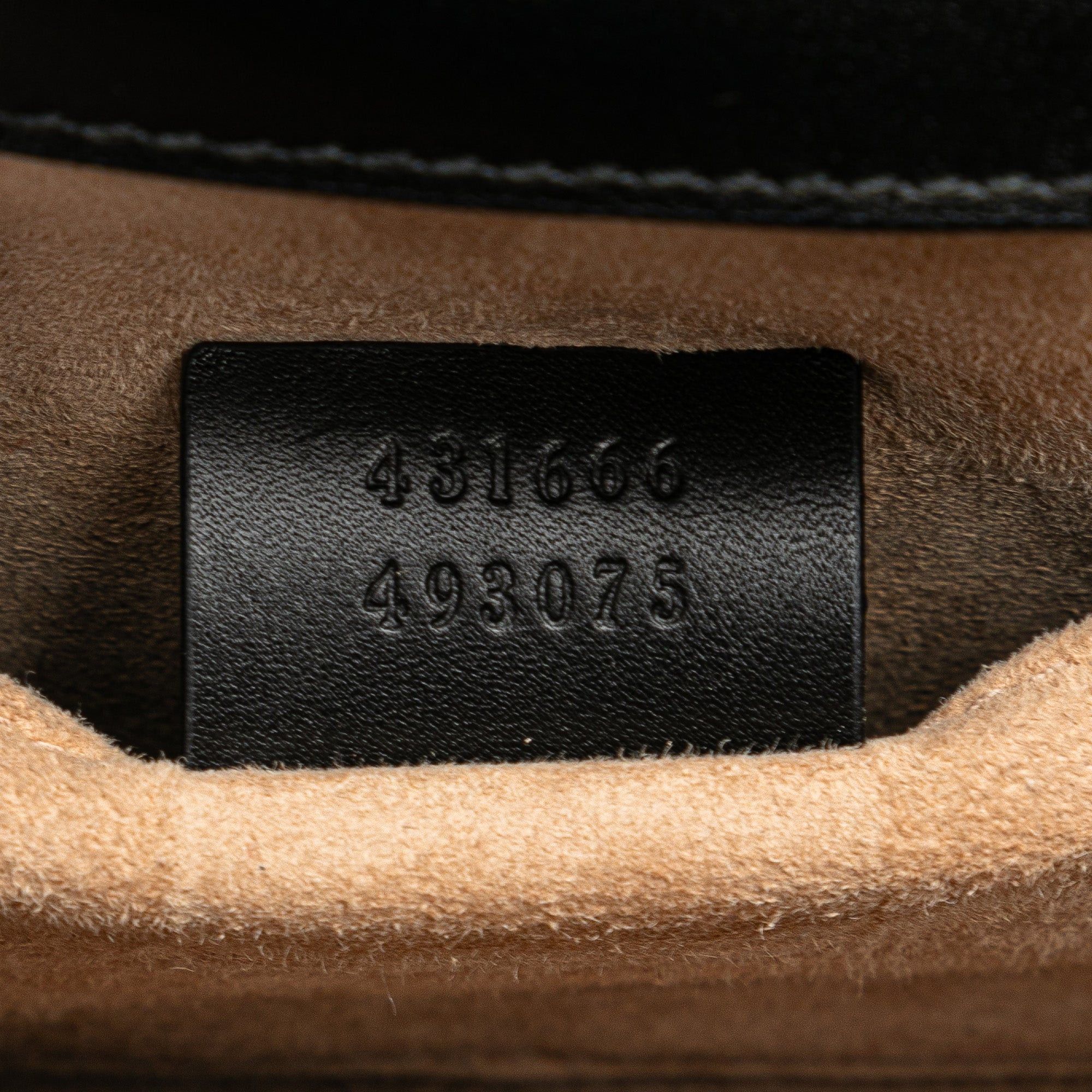 Gucci Mini Sylvie Leather Chain Crossbody Bag Black