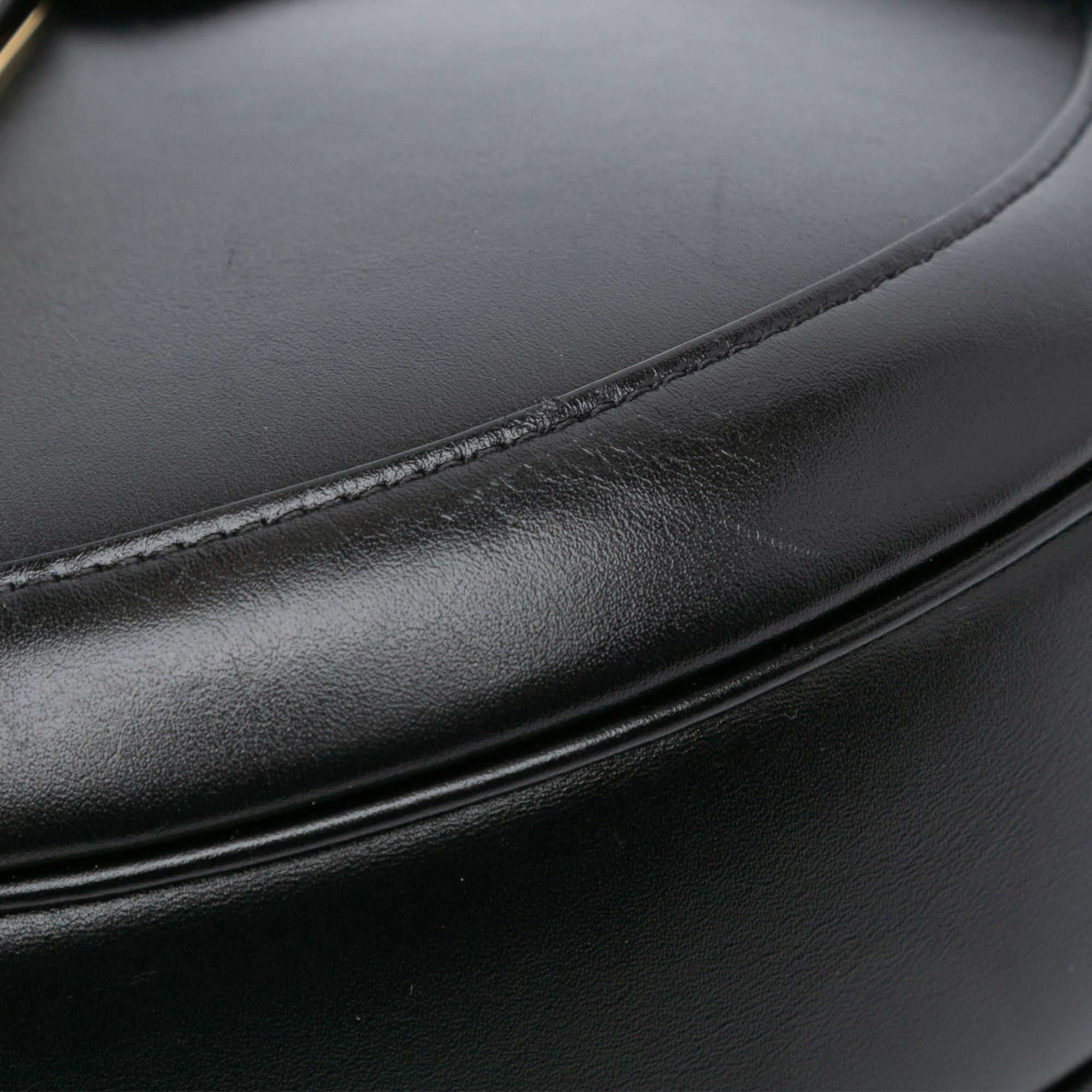 Celine Celine Medium Leather Besace 16 Crossbody Black Size ONE SIZE - 9 Thumbnail