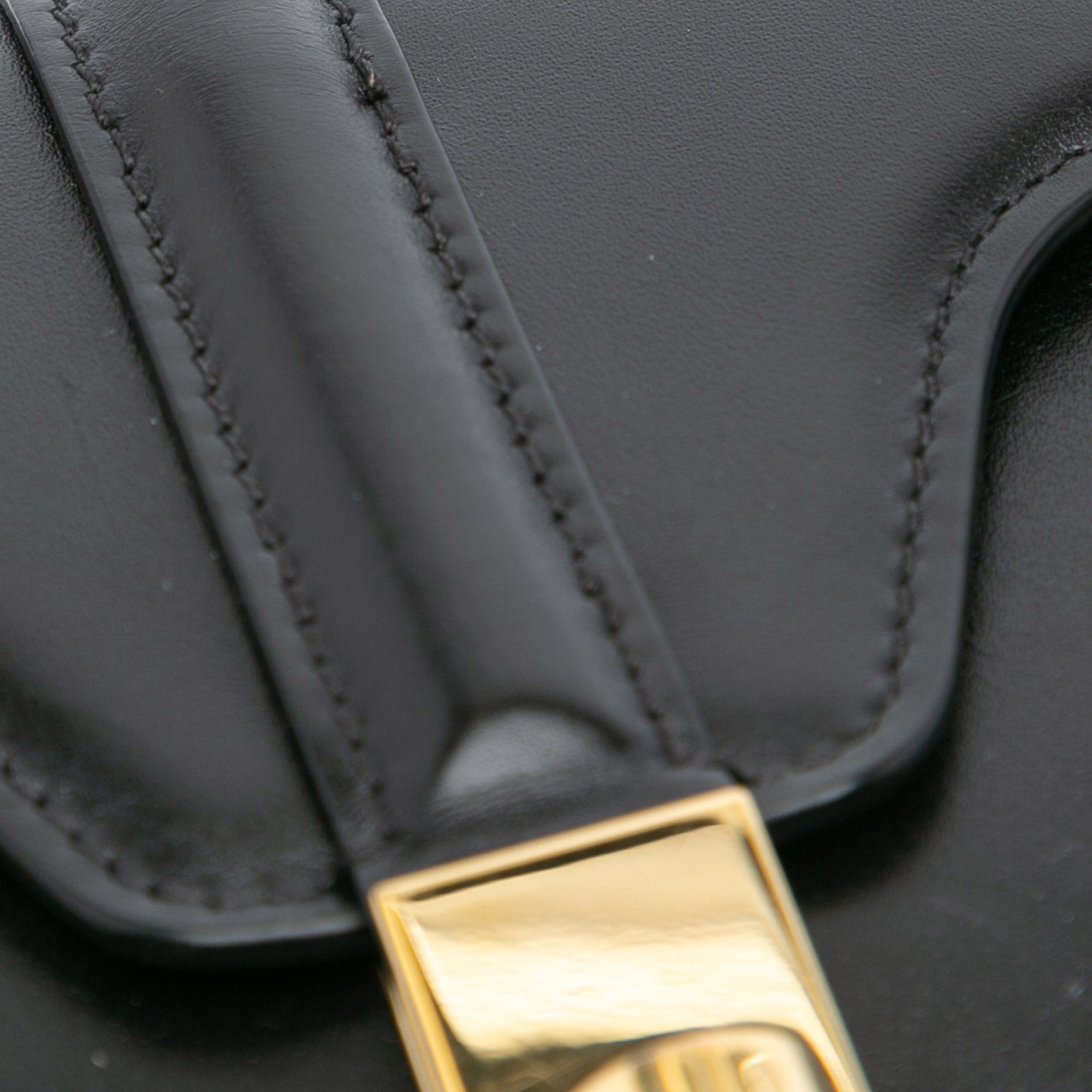 Celine Celine Medium Leather Besace 16 Crossbody Black Size ONE SIZE - 13 Thumbnail