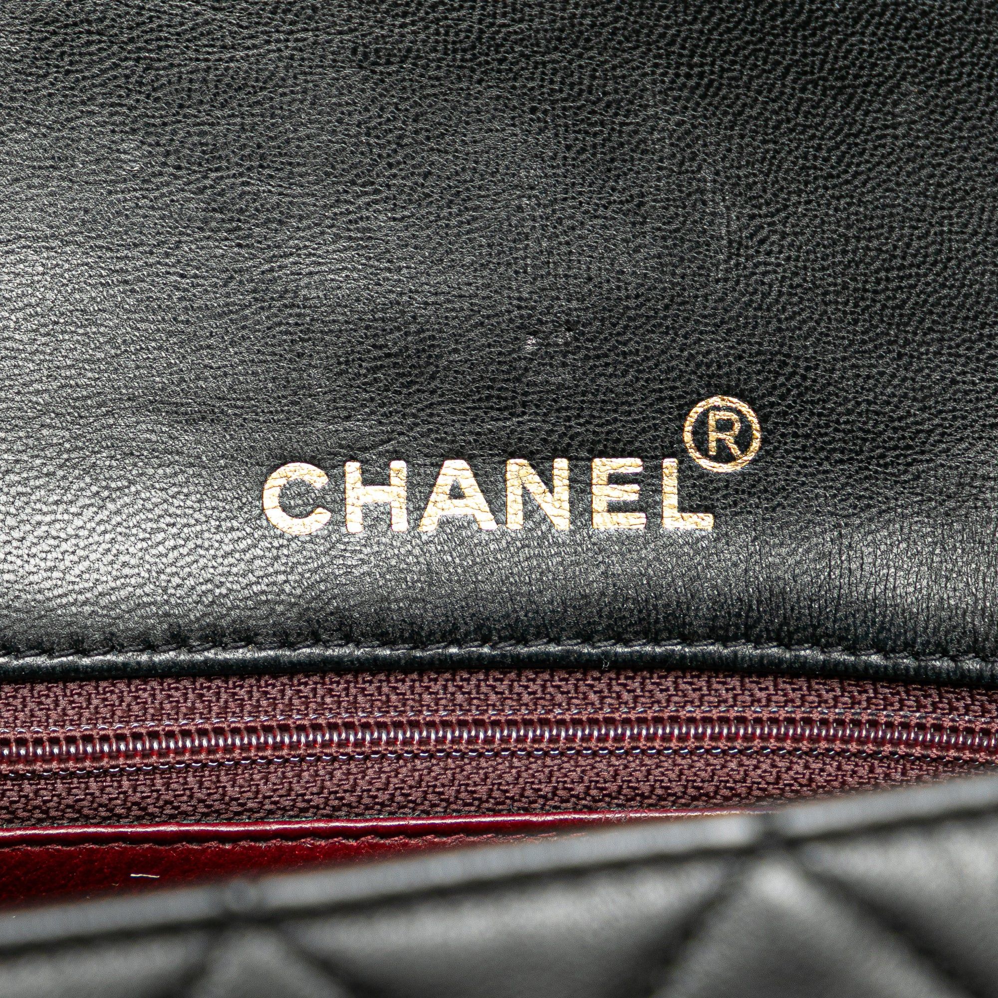 Chanel Chanel CC Quilted Lambskin Full Flap Black Size ONE SIZE - 5 Thumbnail