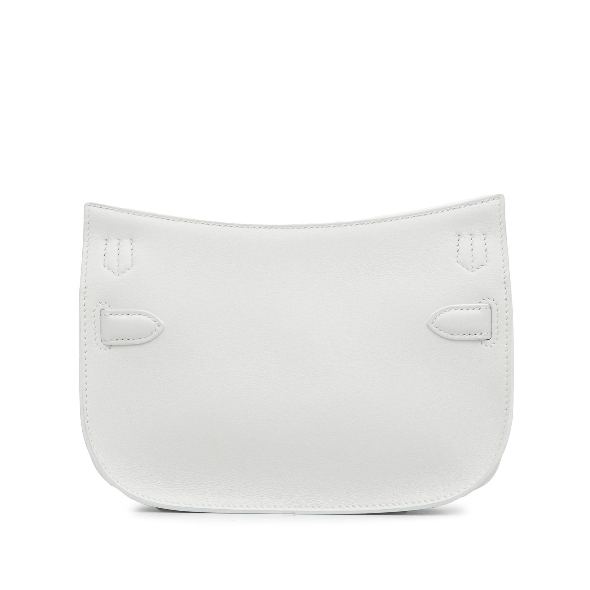 Hermes Hermès Evercolor Mini Jypsiére White Size ONE SIZE - 4 Thumbnail