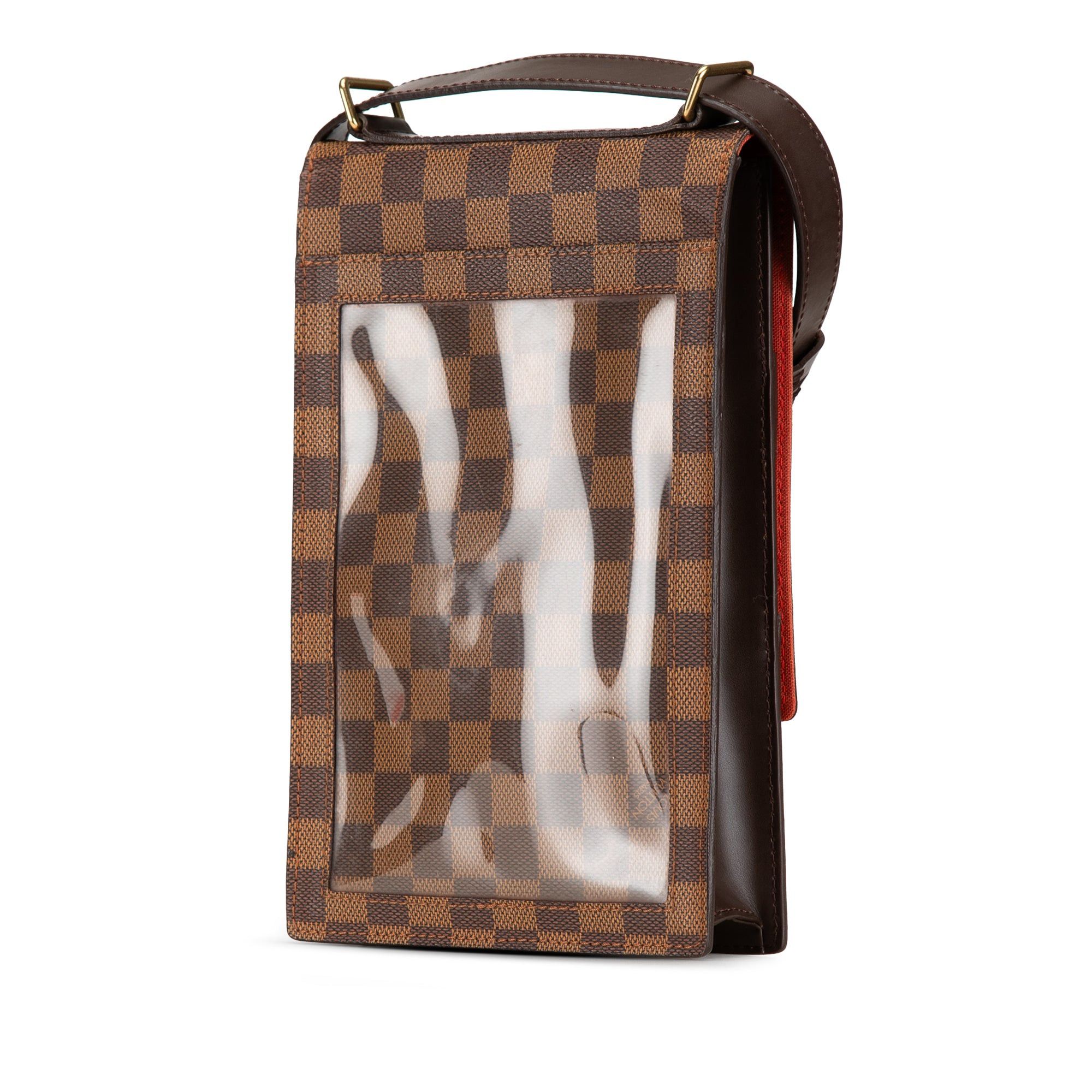 Louis Vuitton Louis Vuitton Damier Ebene Portobello Brown Size ONE SIZE - 2 Thumbnail