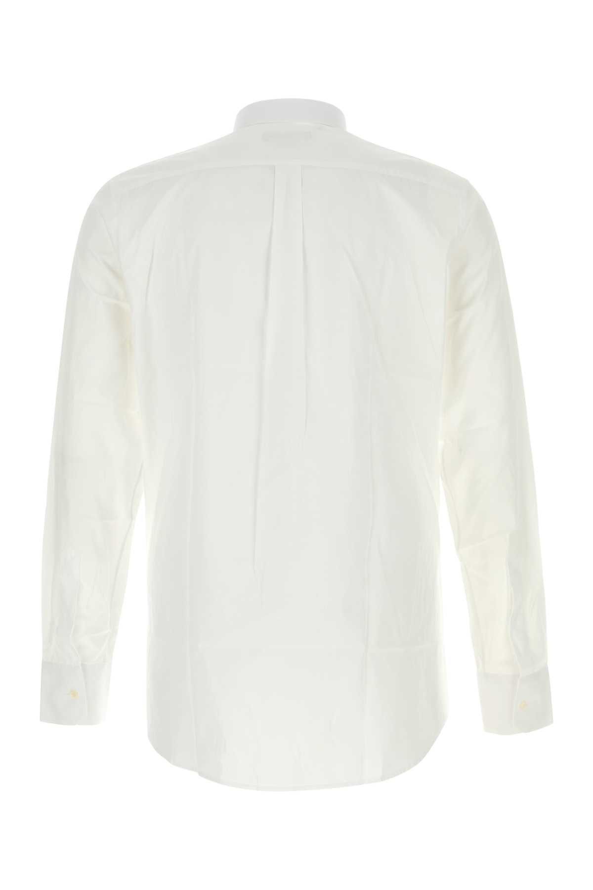Dolce & Gabbana White Poplin Shirt Size US XL / EU 56 / 4 - 2 Thumbnail