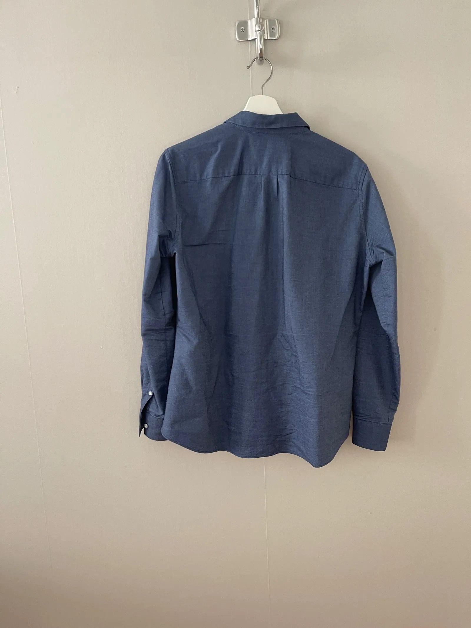 Other THE SHIRT FACTORY Tilde Boston Oxford Denimblå Skjorta Shirt Size M / US 6-8 / IT 42-44 - 5 Thumbnail