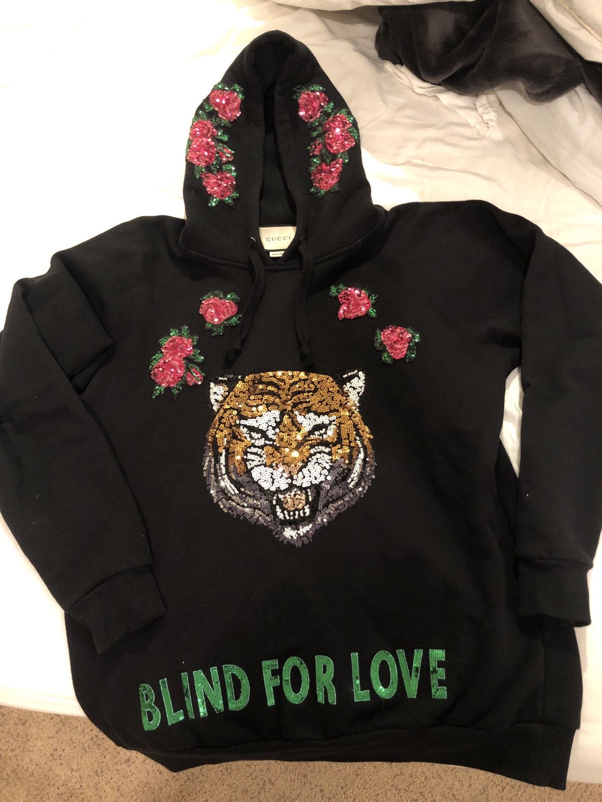 Blind for cheap love tiger hoodie