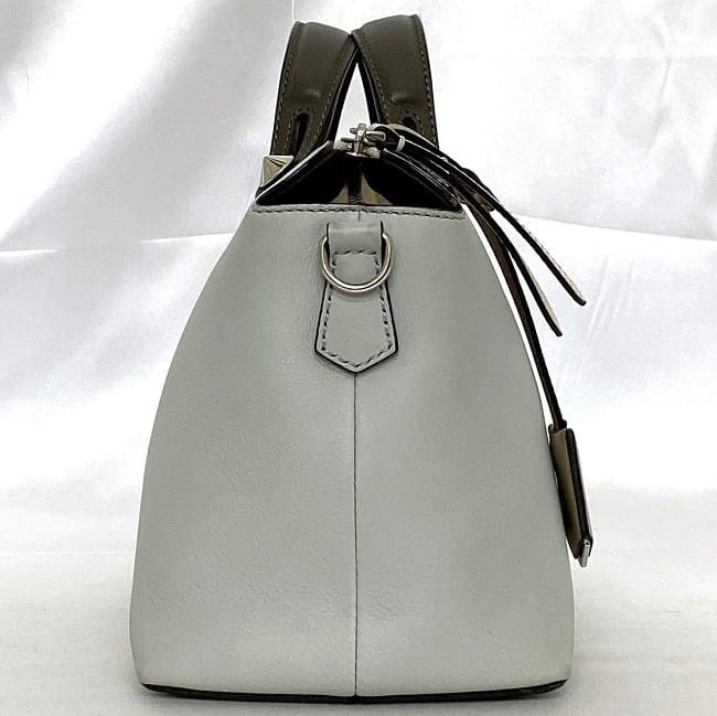 Fendi FENDI Shoulder Bag Grey Leather Size ONE SIZE - 2 Thumbnail