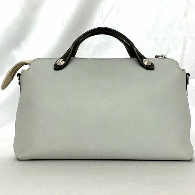 Fendi FENDI Shoulder Bag Grey Leather Size ONE SIZE - 3 Thumbnail