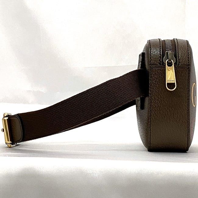 Gucci GUCCI Cross Body Bag Brown Leather Size ONE SIZE - 3 Thumbnail
