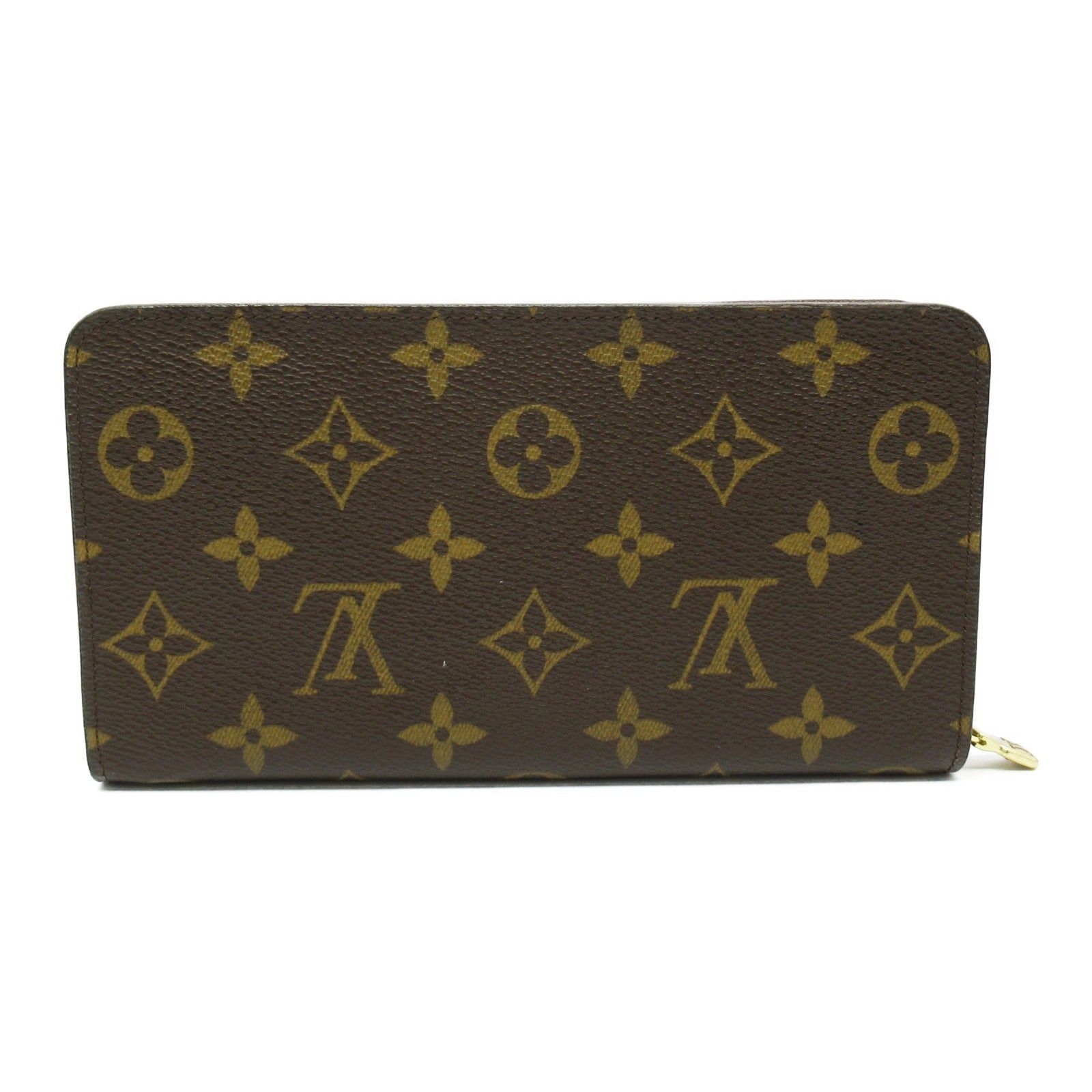 Louis Vuitton Louis Vuitton Portmonesip Round Long Wallet Zipper Coated Canvas Monogram Brown Size ONE SIZE - 2 Thumbnail