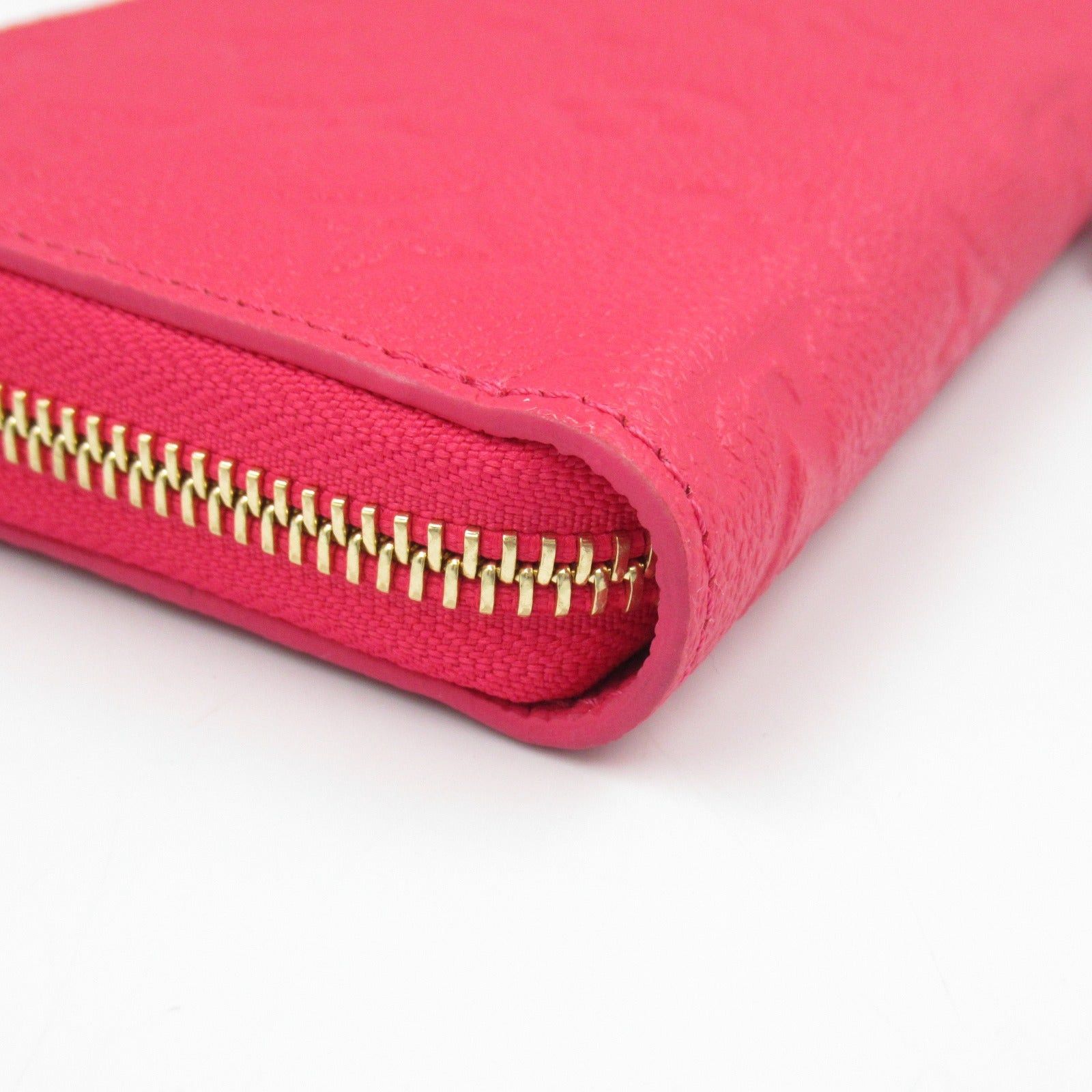 Louis Vuitton Louis Vuitton Zippy Wallet Round Long Zipper Leather Monogram Empreinte Red Daria Size ONE SIZE - 12 Thumbnail