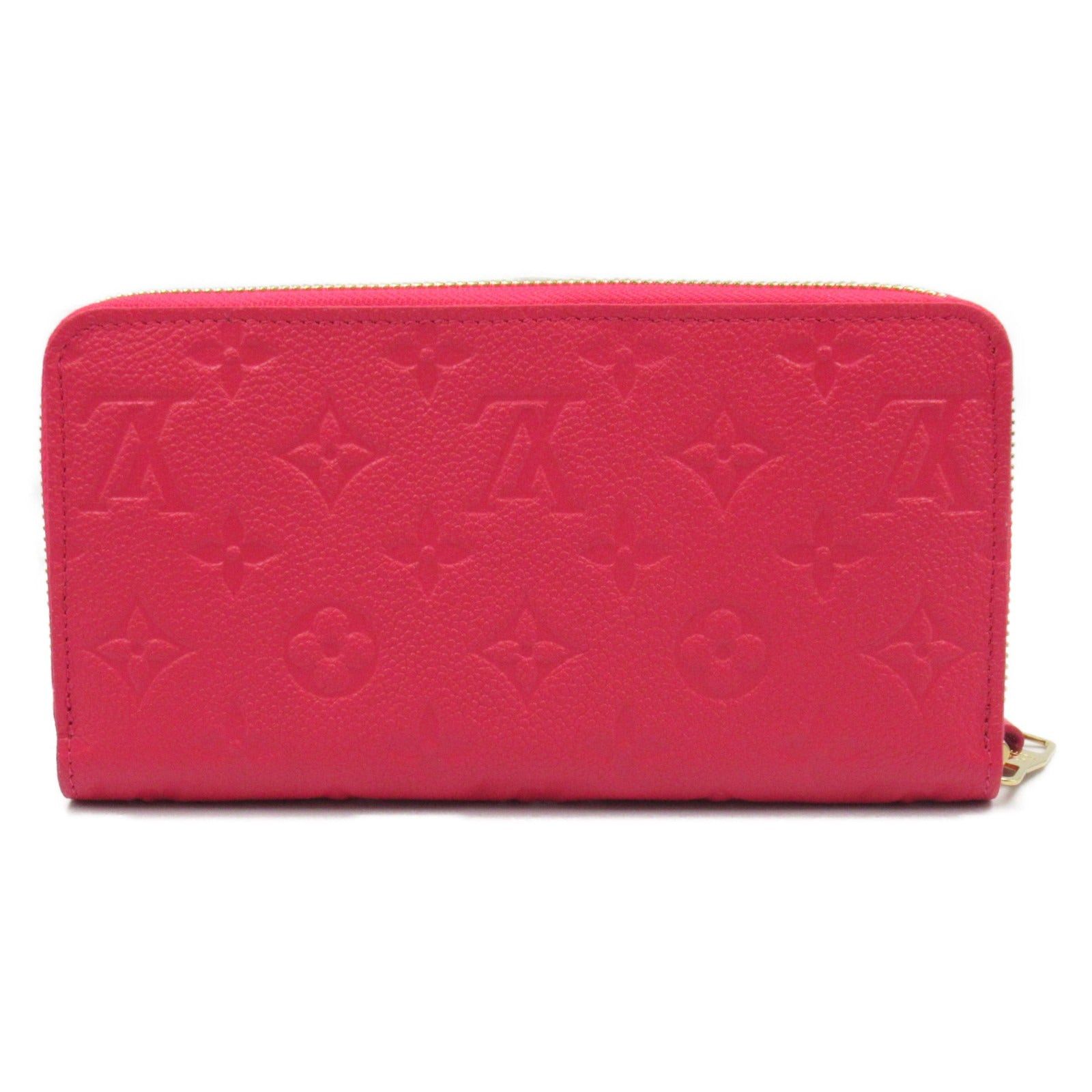 Louis Vuitton Louis Vuitton Zippy Wallet Round Long Zipper Leather Monogram Empreinte Red Daria Size ONE SIZE - 2 Thumbnail