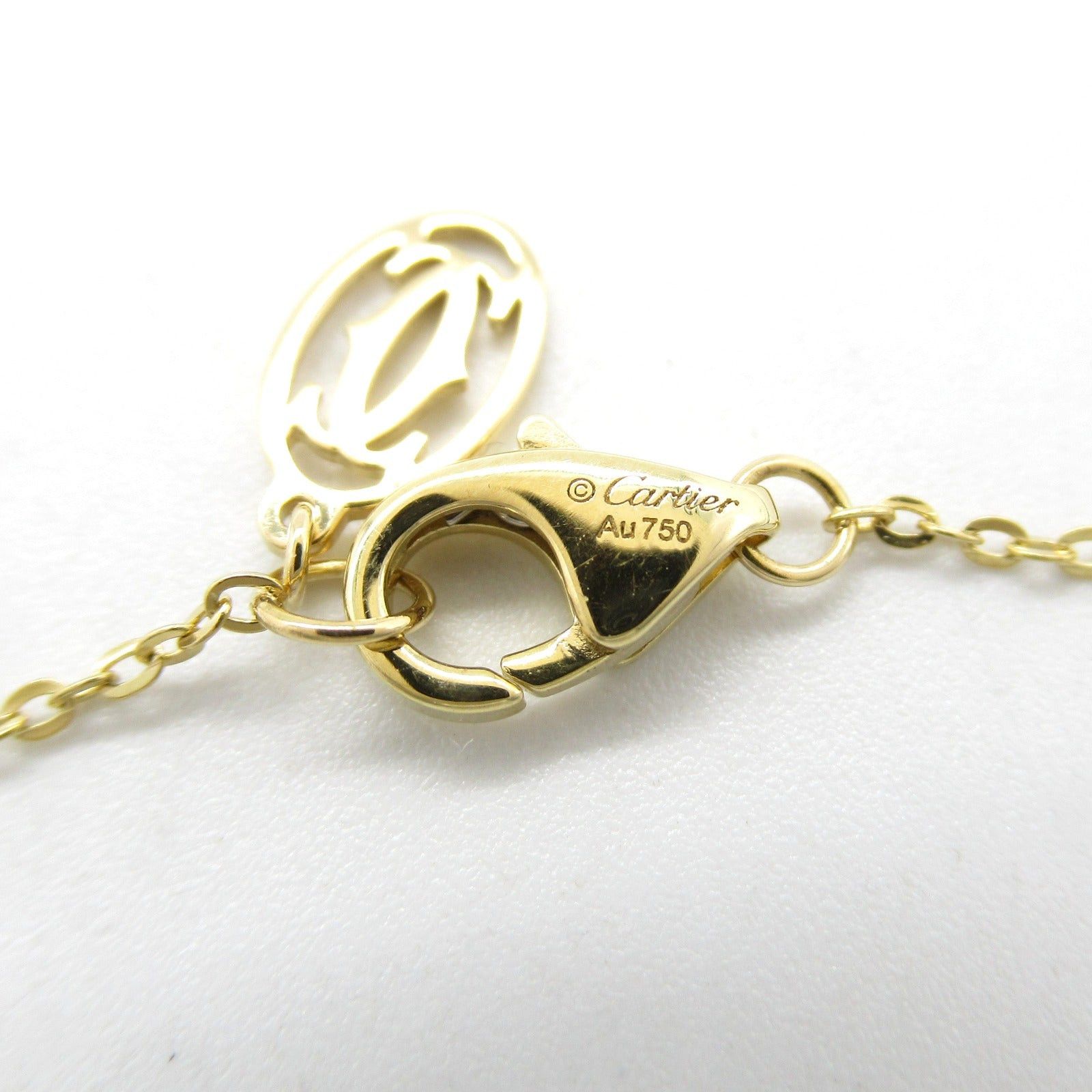 Cartier Cartier Trinity Necklace Diamond K18 (Yellow Gold) K18Wg (White (Pink Gold)/Diamond Clear Size ONE SIZE - 4 Thumbnail