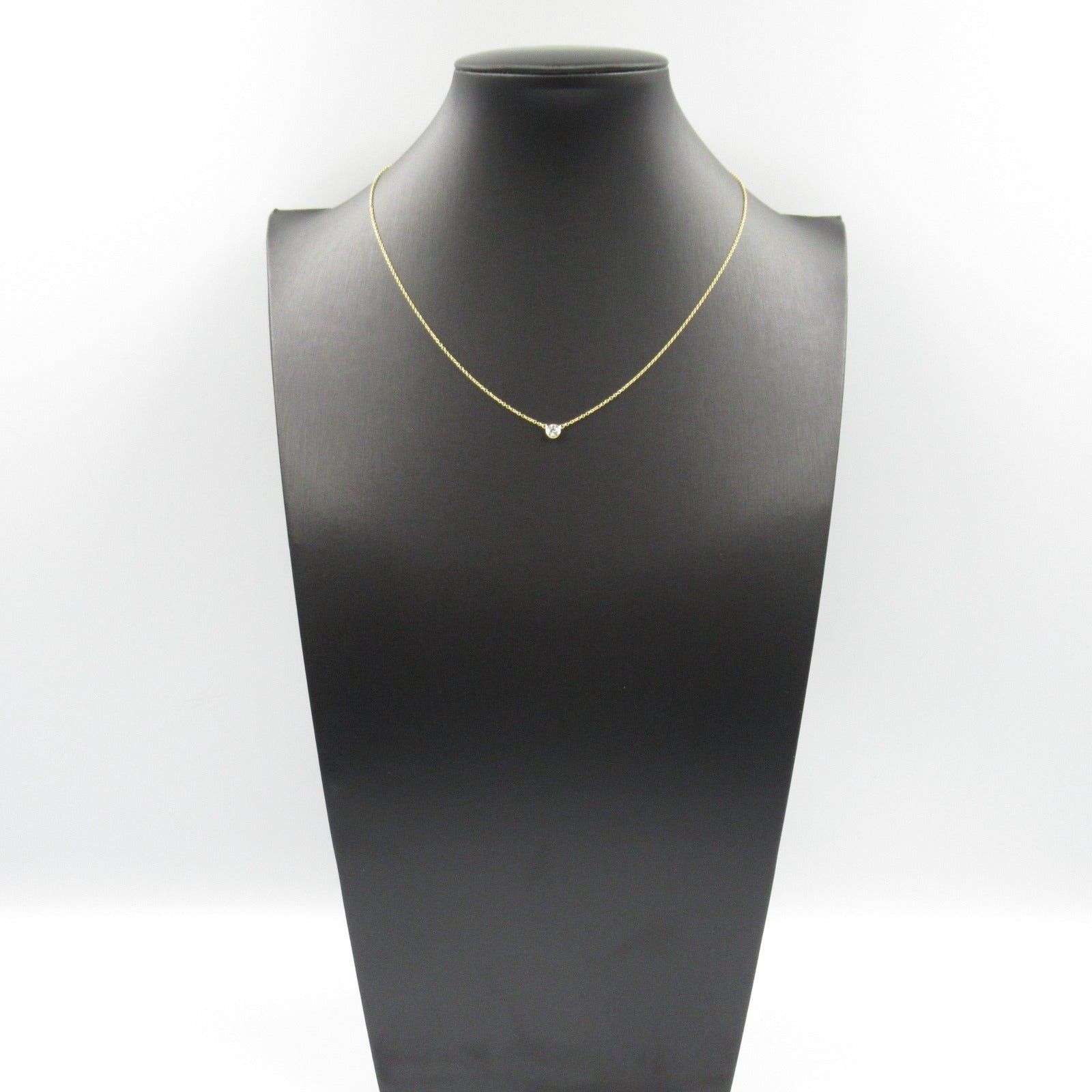Tiffany & Co. Tiffany Co By The Yard Necklace K18 (Yellow Gold) Diamond Clear Size ONE SIZE - 7 Thumbnail
