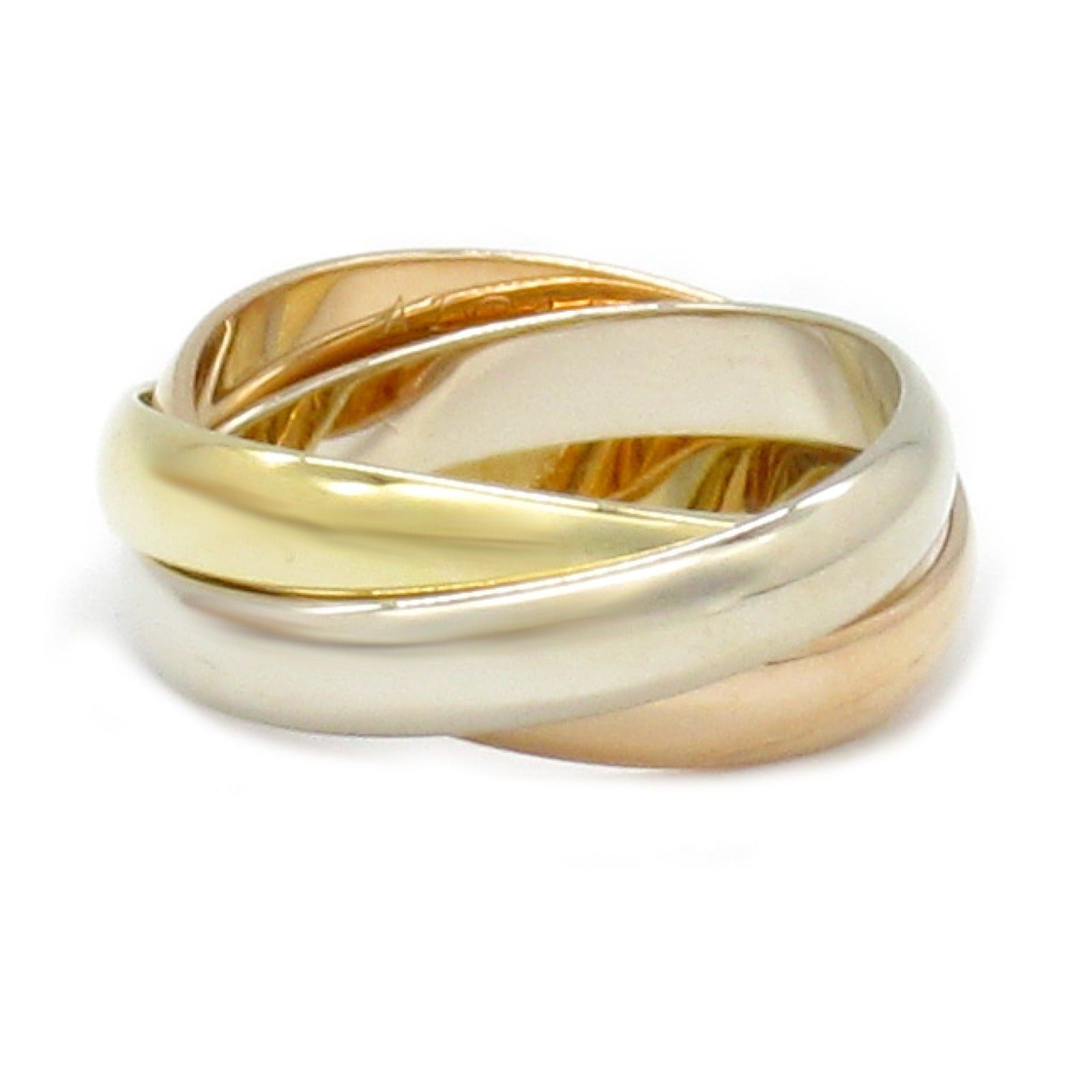 Cartier Cartier Trinity Ring K18 (Yellow Gold) K18Wg (White (Pink Gold Size ONE SIZE - 2 Thumbnail