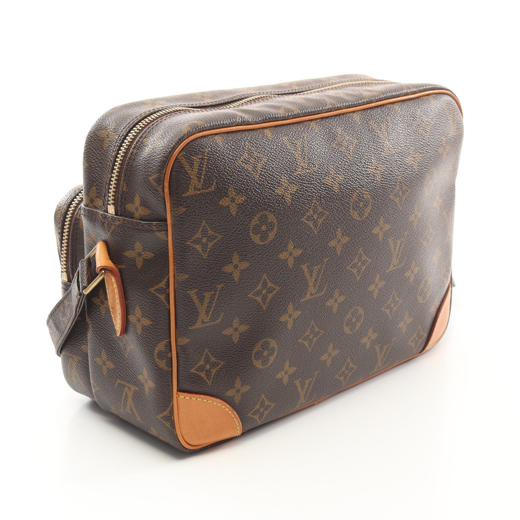 Louis Vuitton Louis Vuitton Nil Monogram Shoulder Bag Leather Brown Size ONE SIZE - 2 Thumbnail