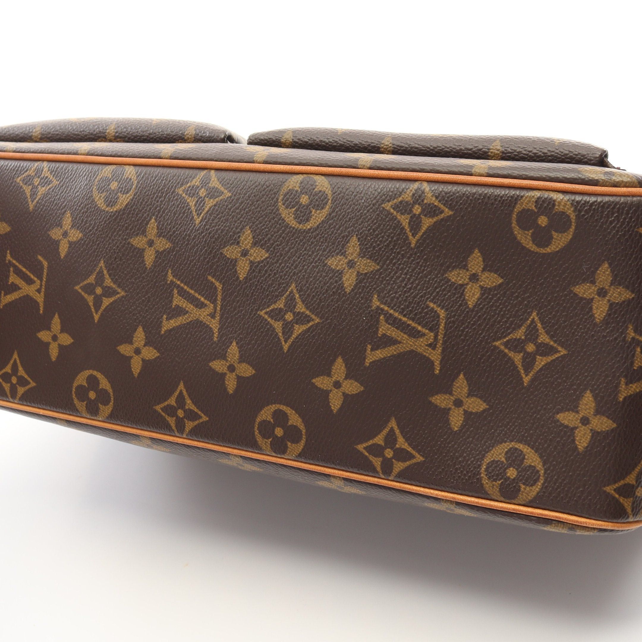 Louis Vuitton Louis Vuitton Vivacite Gm Monogram Shoulder Bag Leather Brown Size ONE SIZE - 10 Thumbnail