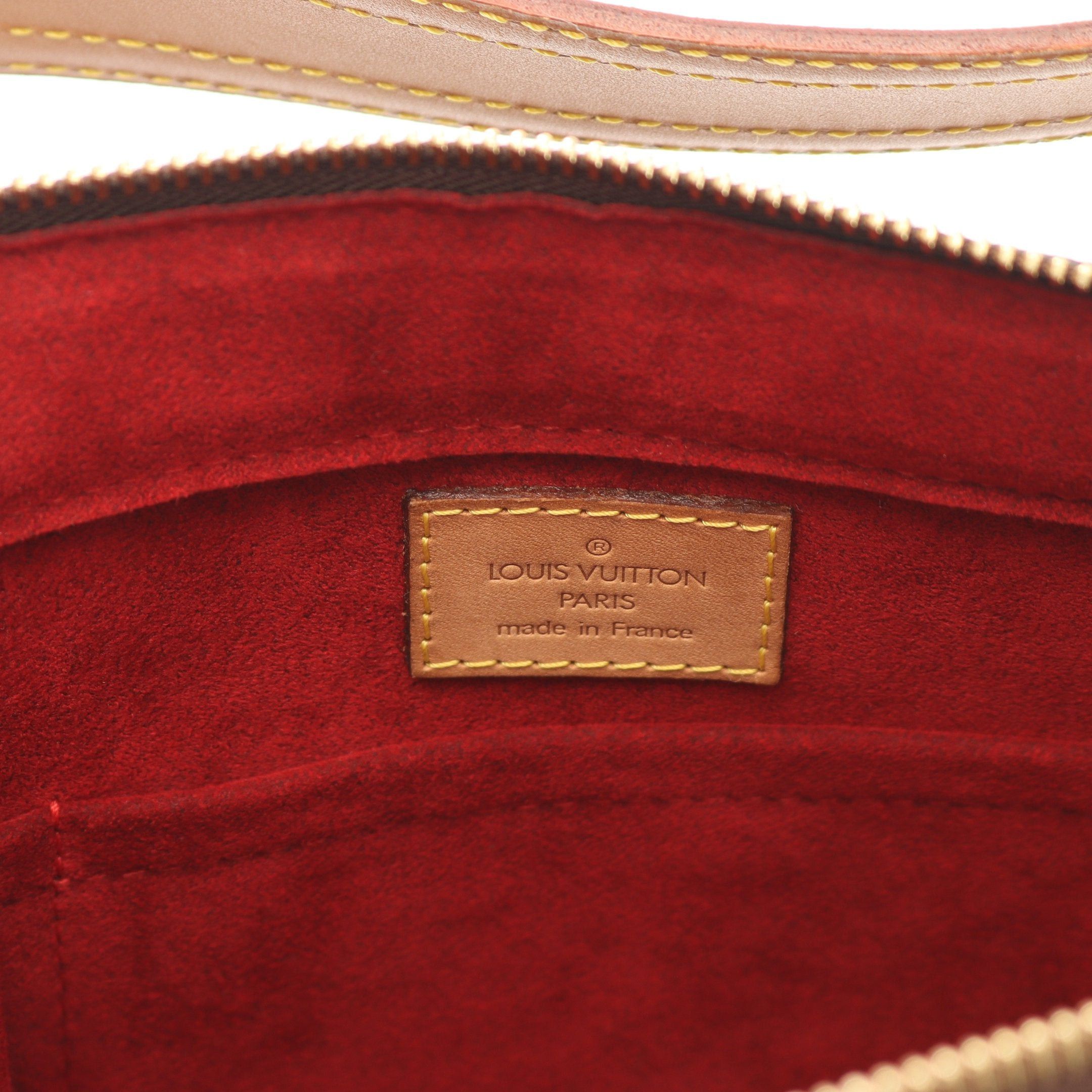 Louis Vuitton Louis Vuitton Vivacite Gm Monogram Shoulder Bag Leather Brown Size ONE SIZE - 4 Thumbnail