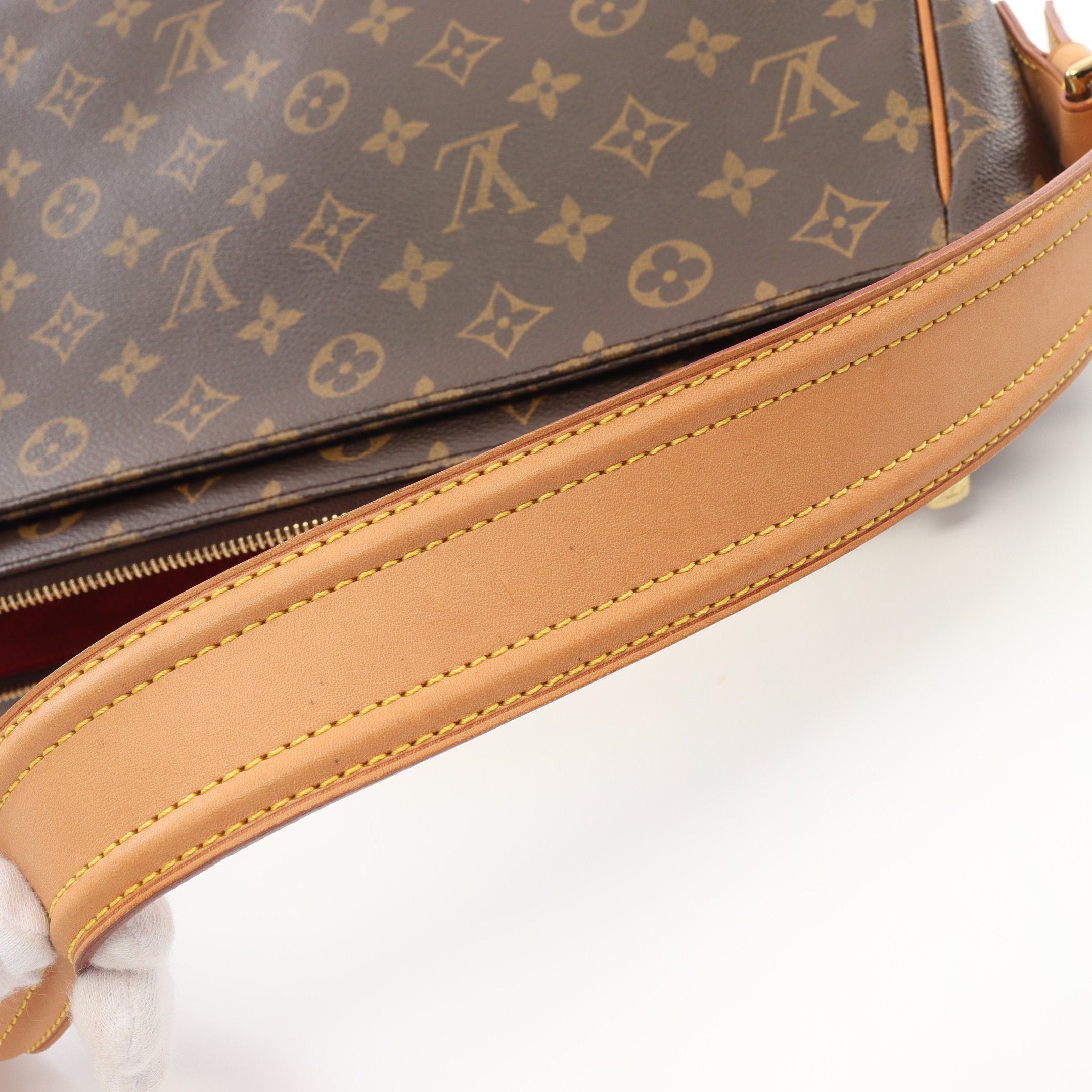 Louis Vuitton Louis Vuitton Vivacite Gm Monogram Shoulder Bag Leather Brown Size ONE SIZE - 9 Thumbnail
