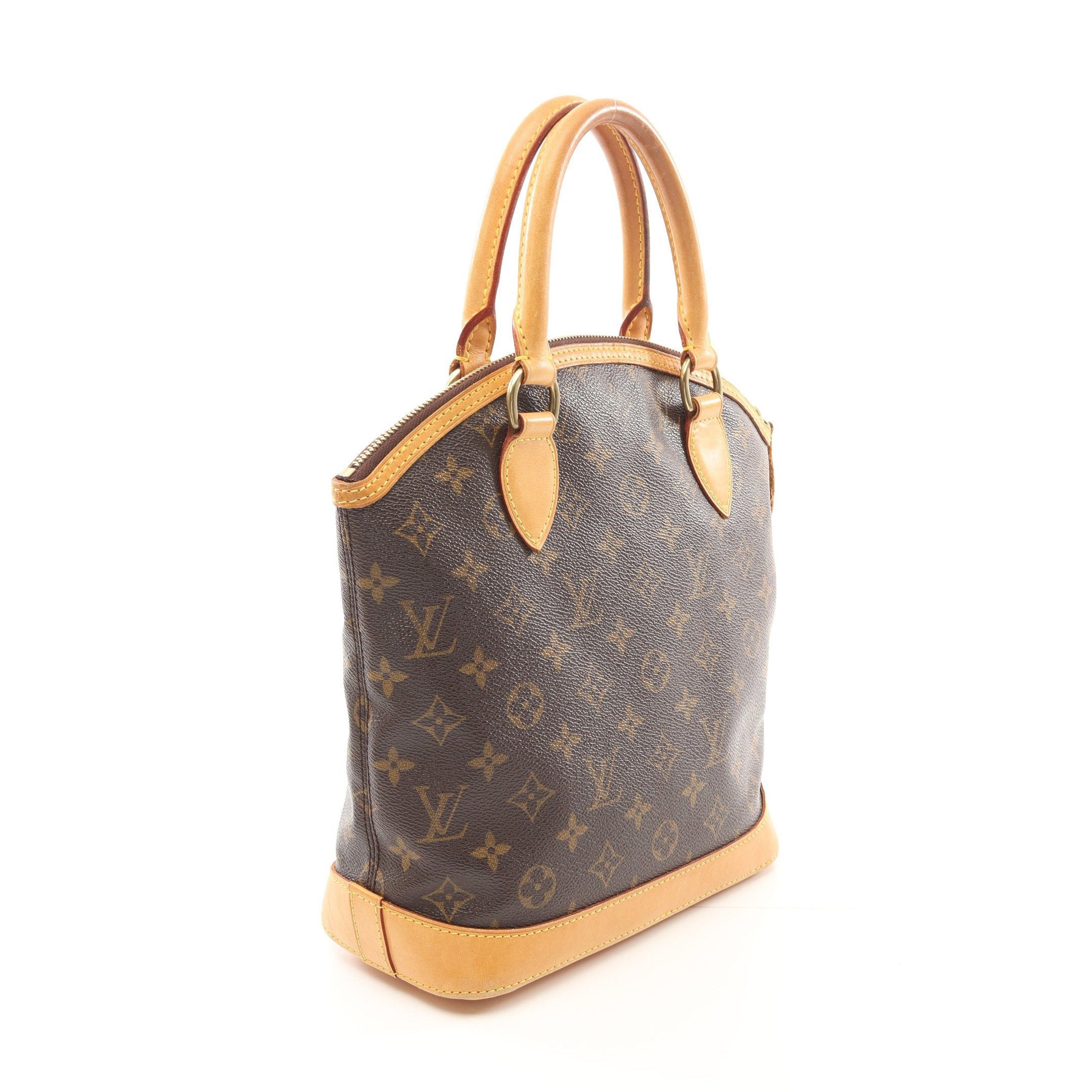 Louis Vuitton Louis Vuitton Lockit Monogram Handbag Leather Brown Size ONE SIZE - 2 Thumbnail