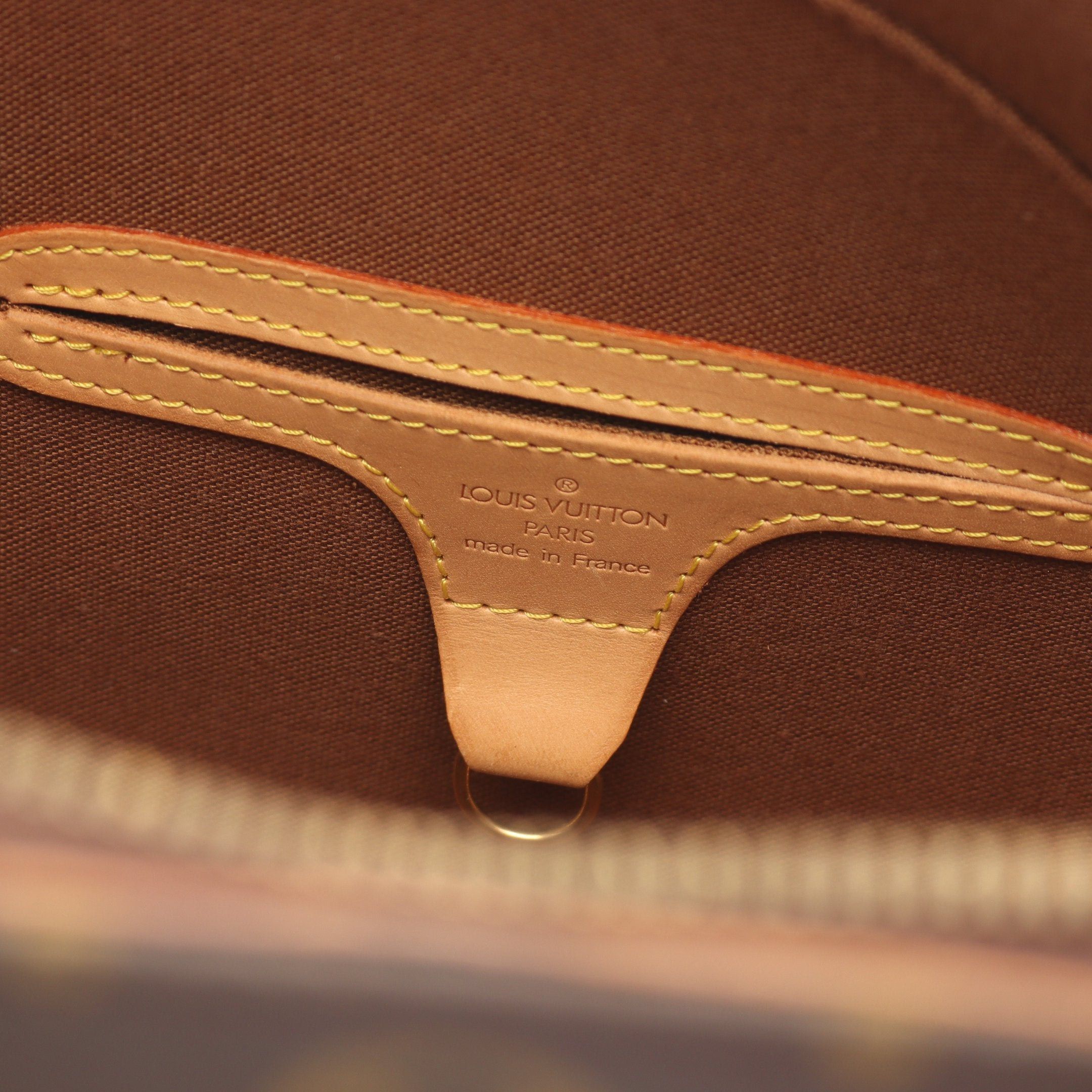 Louis Vuitton Louis Vuitton Ellipse Mm Monogram Handbag Leather Brown Size ONE SIZE - 4 Thumbnail