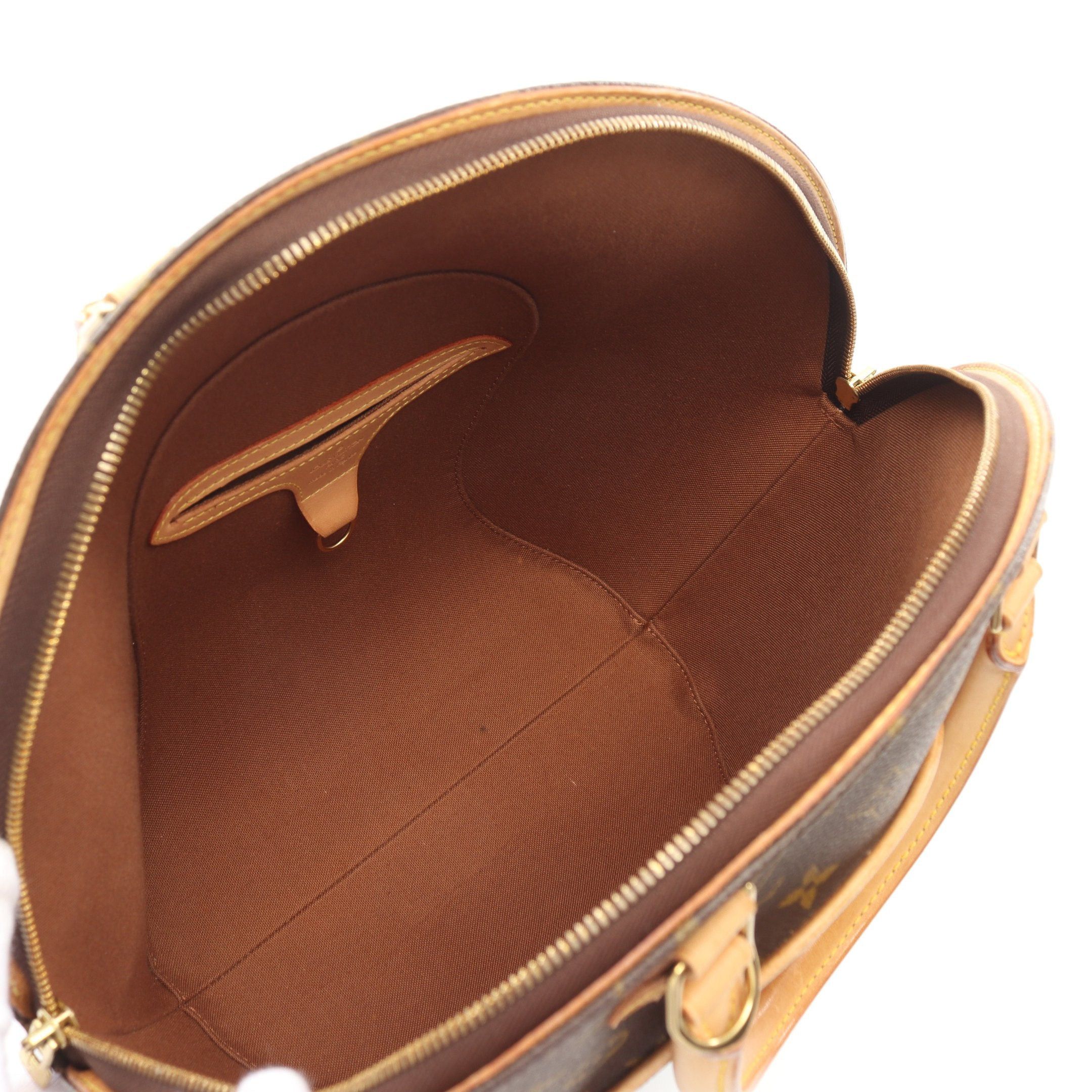 Louis Vuitton Louis Vuitton Ellipse Mm Monogram Handbag Leather Brown Size ONE SIZE - 3 Thumbnail