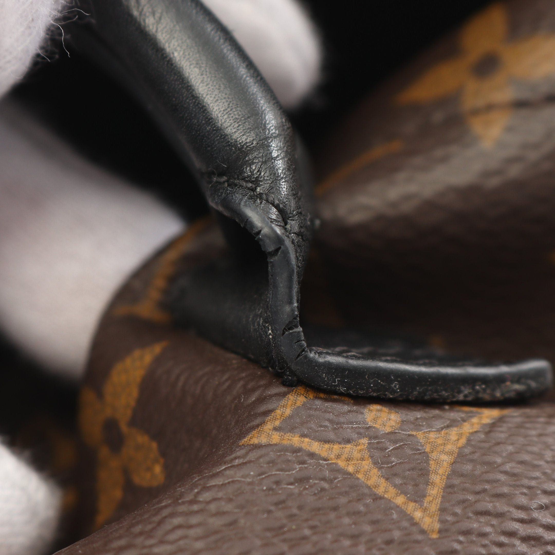 Louis Vuitton Louis Vuitton Palm Springs Mini Monogram Backpack Rucksack Leather Brown Black Size ONE SIZE - 7 Thumbnail