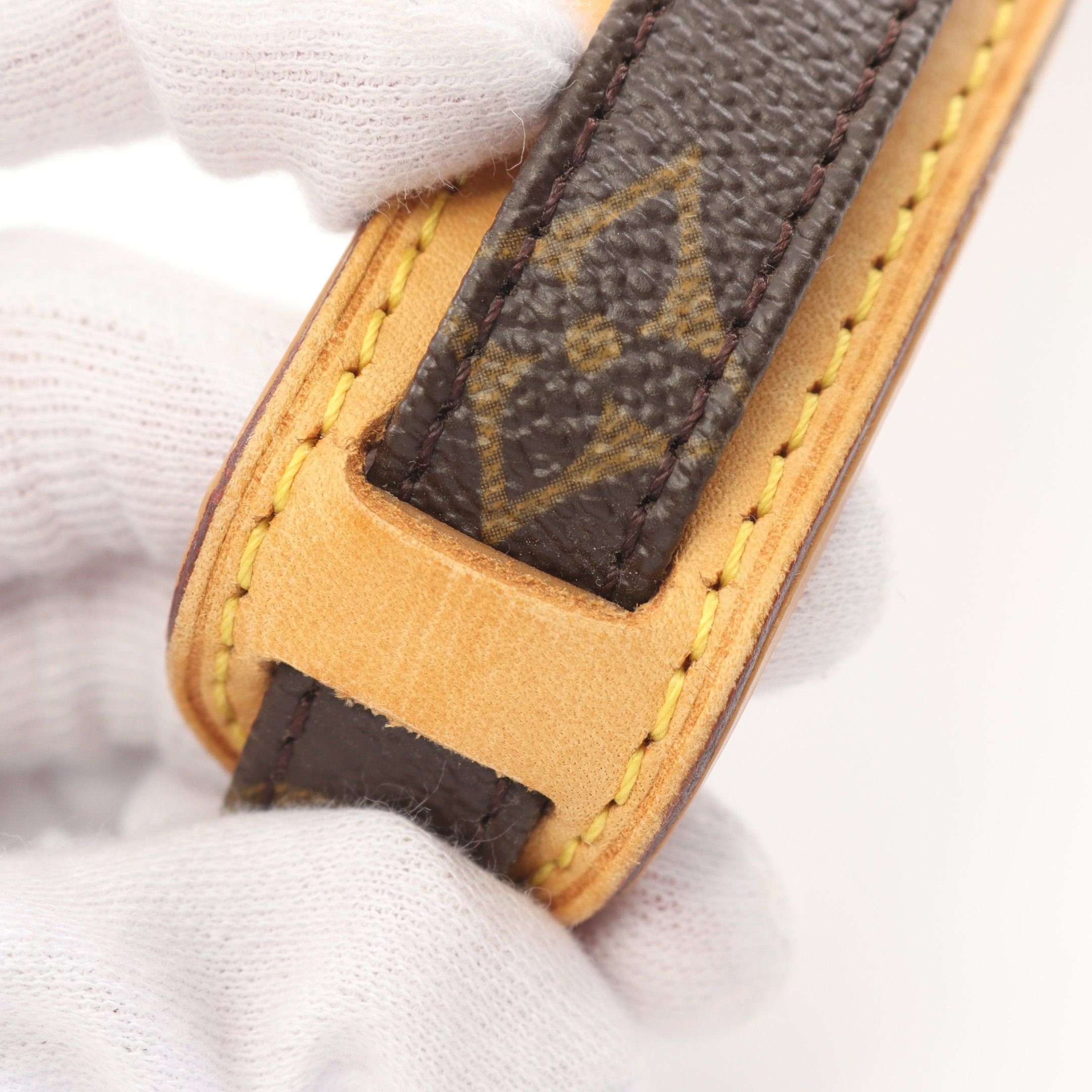 Louis Vuitton Louis Vuitton Amazon Monogram Shoulder Bag Leather Brown Size ONE SIZE - 9 Thumbnail