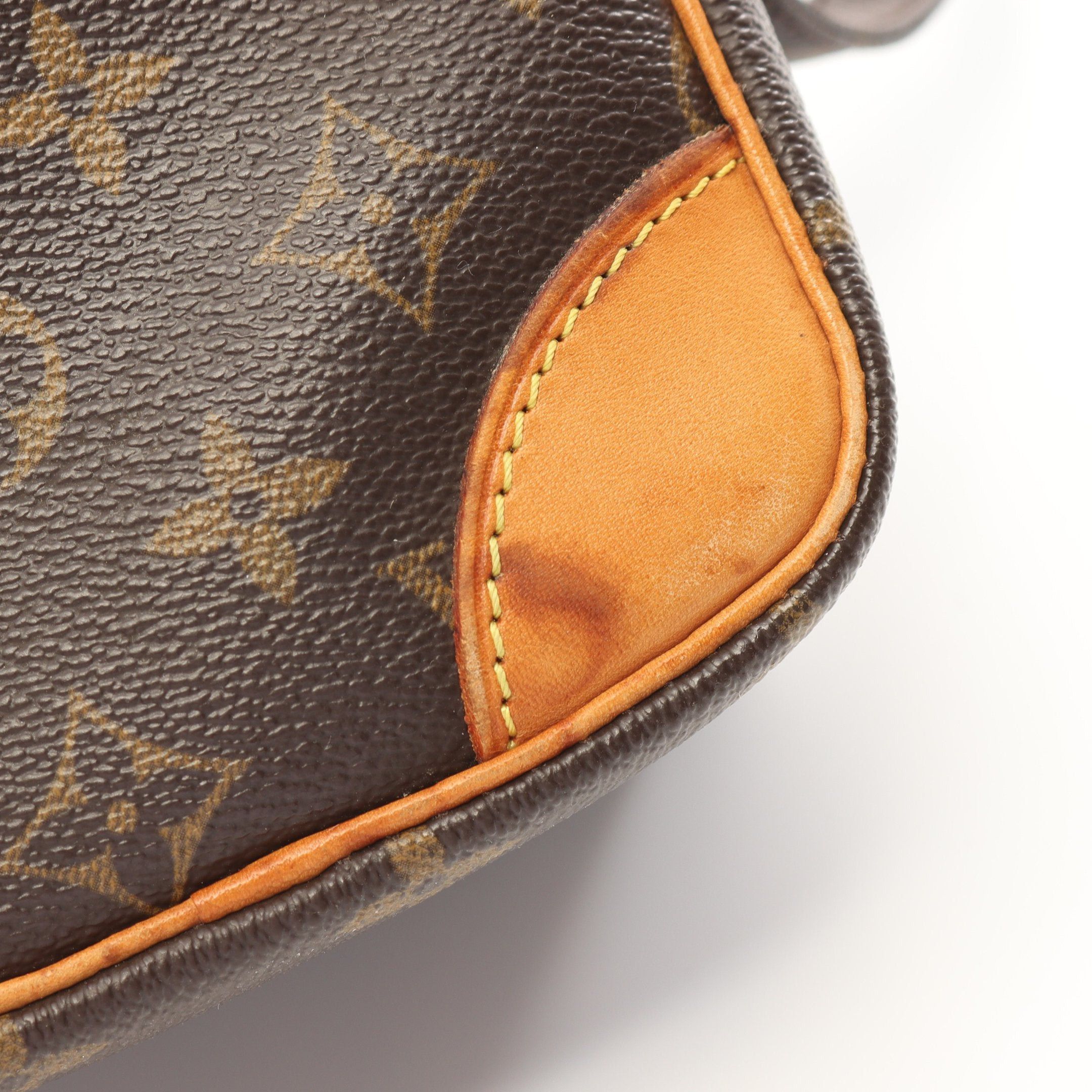 Louis Vuitton Louis Vuitton Amazon Monogram Shoulder Bag Leather Brown Size ONE SIZE - 8 Thumbnail