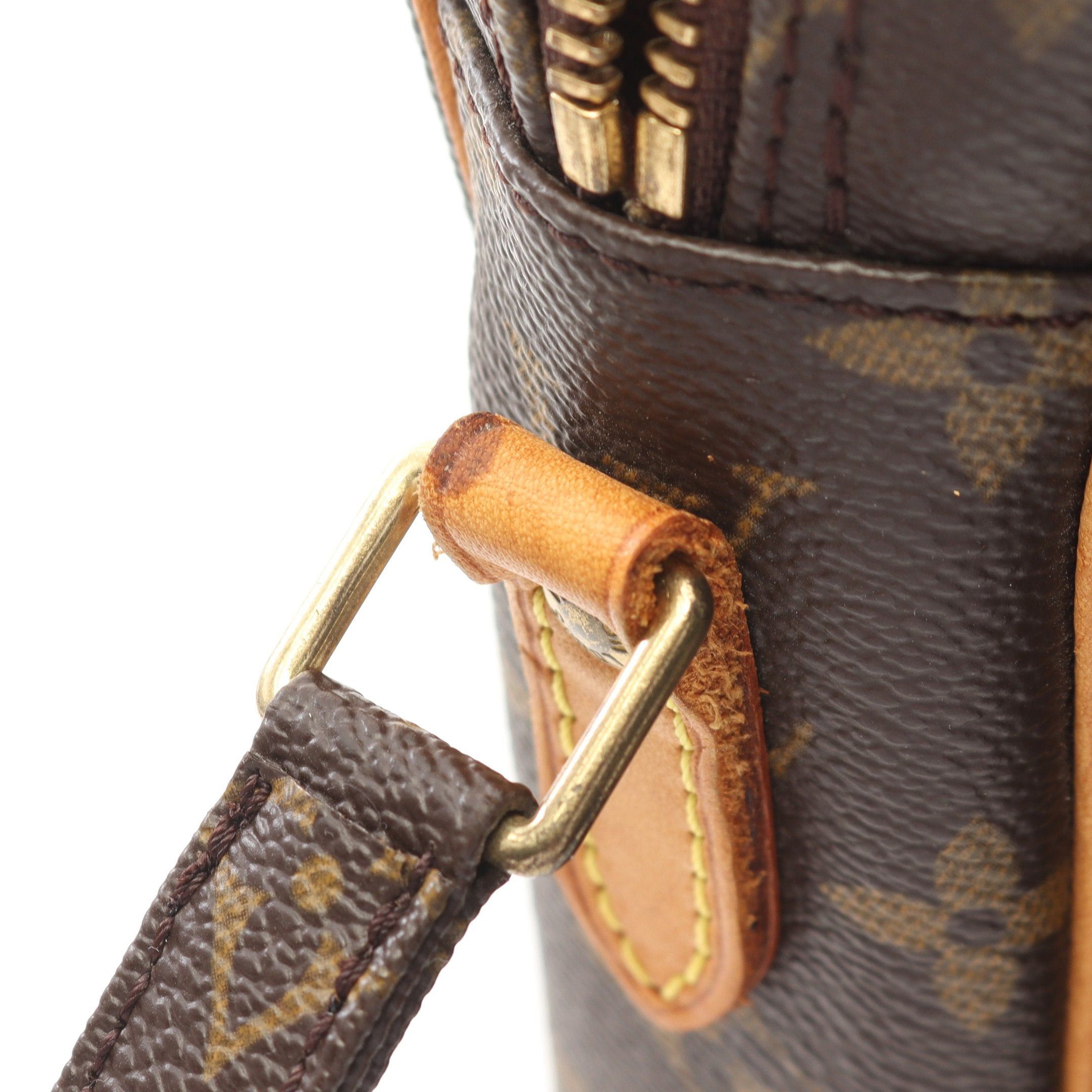 Louis Vuitton Louis Vuitton Amazon Monogram Shoulder Bag Leather Brown Size ONE SIZE - 7 Thumbnail