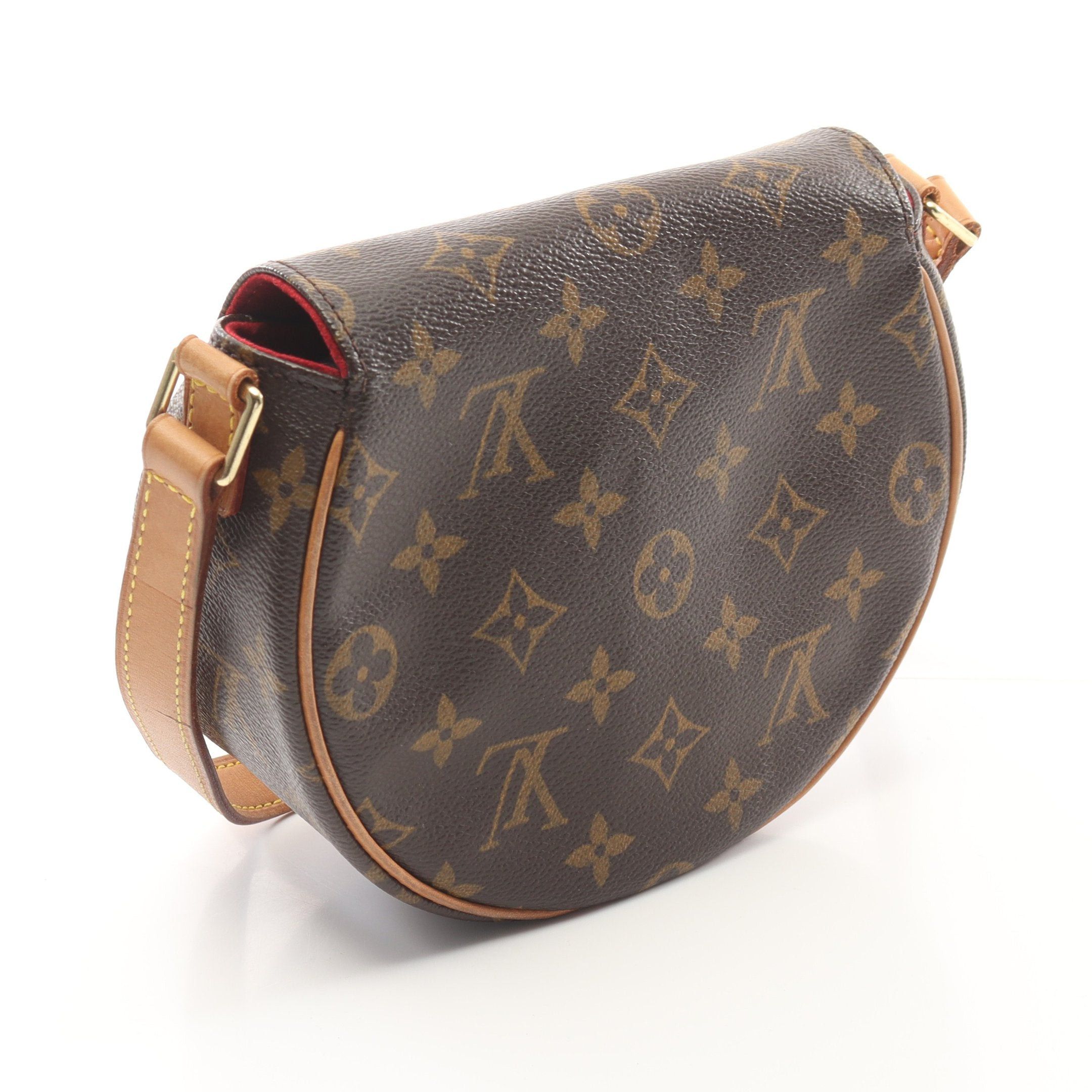 Louis Vuitton Louis Vuitton Tambourine Monogram Shoulder Bag Leather Brown Size ONE SIZE - 2 Thumbnail