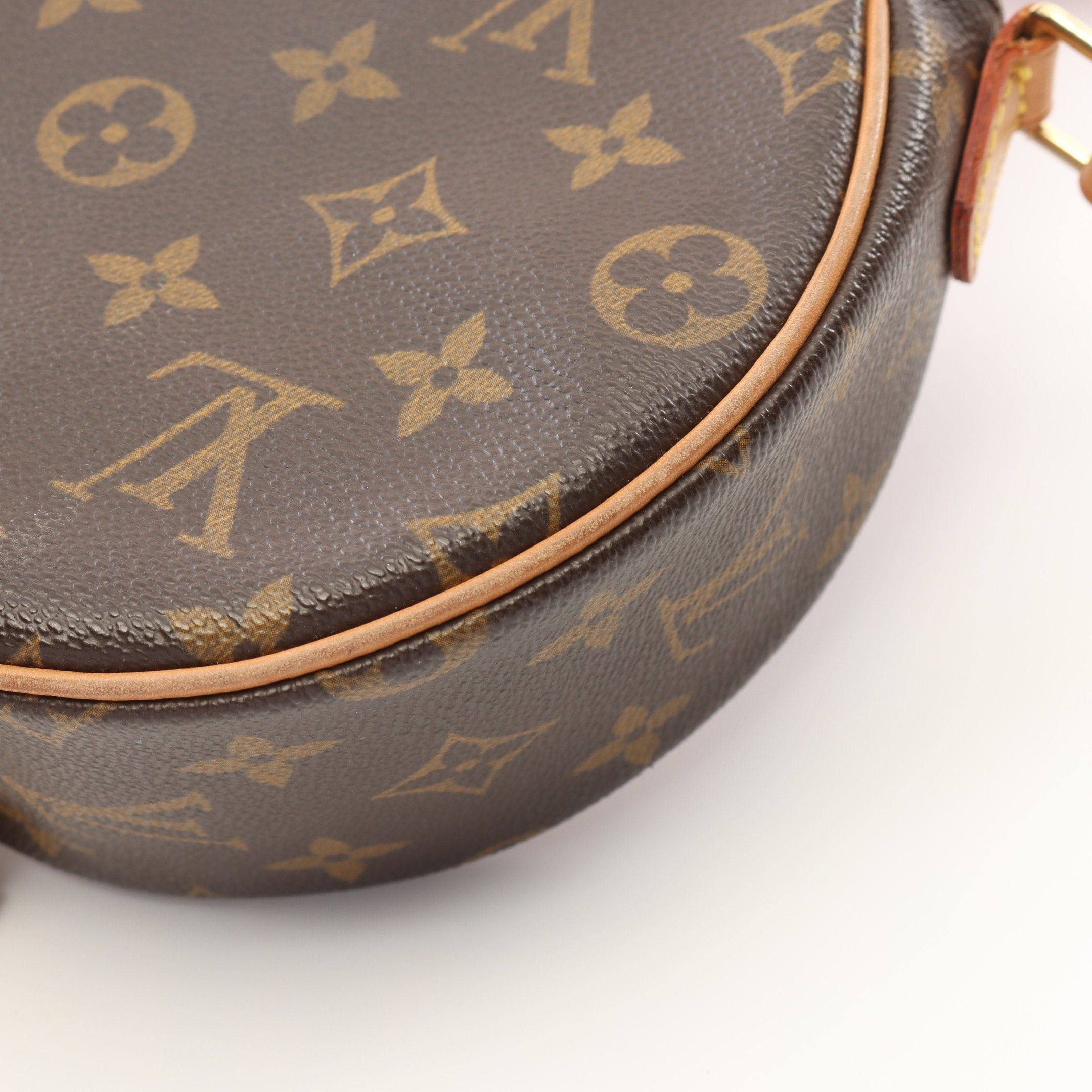 Louis Vuitton Louis Vuitton Tambourine Monogram Shoulder Bag Leather Brown Size ONE SIZE - 10 Thumbnail
