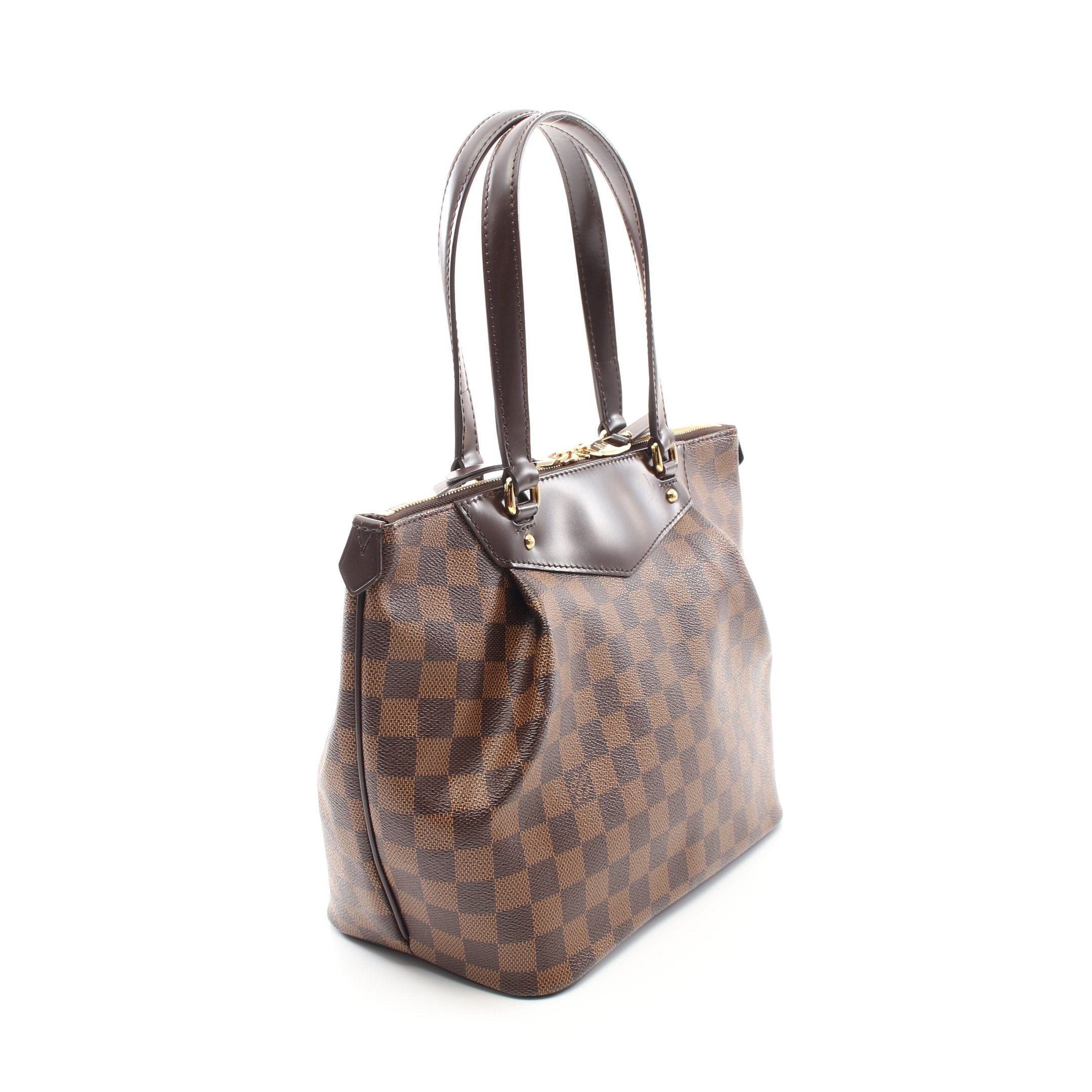 Louis Vuitton Louis Vuitton Westminster Pm Damier Ebene Handbag Tote Bag Leather Brown Size ONE SIZE - 2 Thumbnail