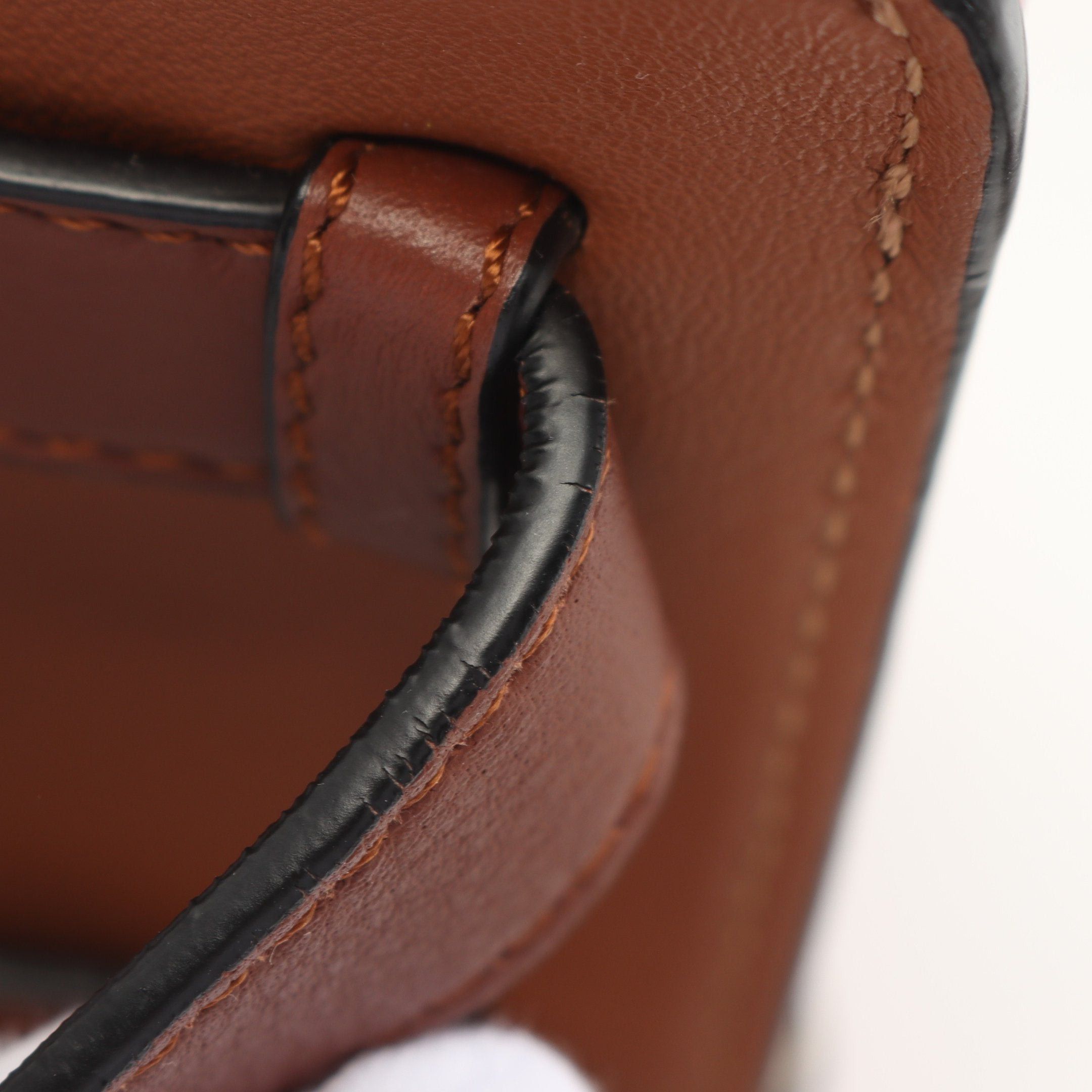 Loewe Loewe Hammock Small Handbag Leather Pink Brown Size ONE SIZE - 9 Thumbnail