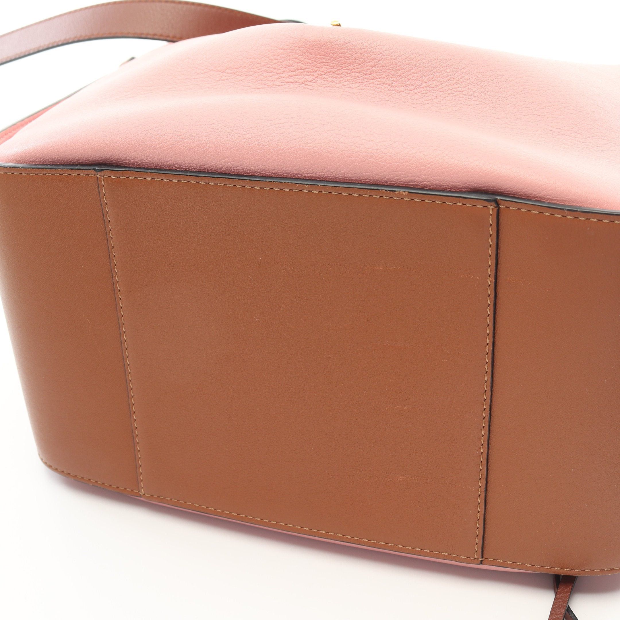 Loewe Loewe Hammock Small Handbag Leather Pink Brown Size ONE SIZE - 6 Thumbnail