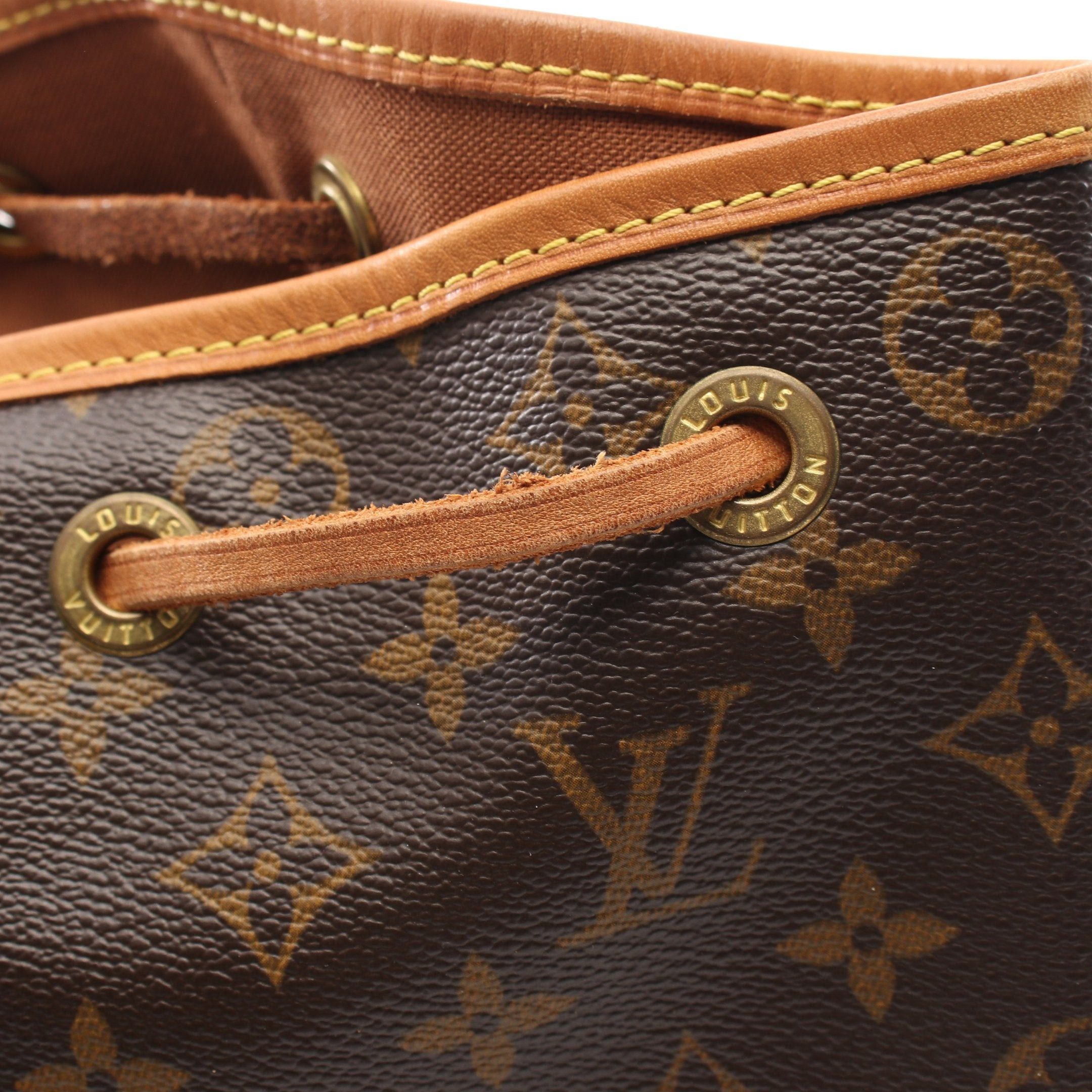 Louis Vuitton Louis Vuitton Montsouris Gm Monogram Backpack Rucksack Leather Brown Size ONE SIZE - 10 Thumbnail