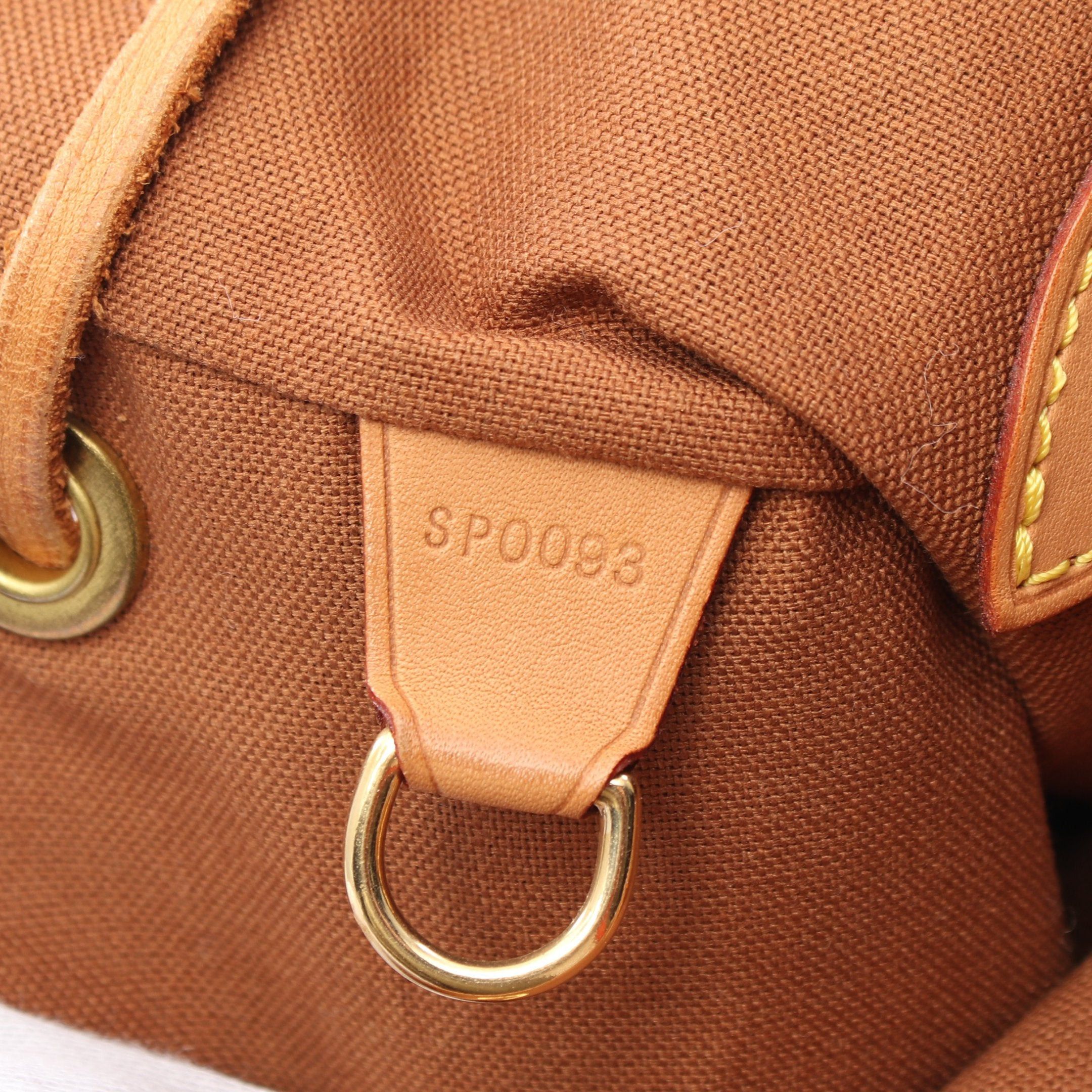 Louis Vuitton Louis Vuitton Montsouris Gm Monogram Backpack Rucksack Leather Brown Size ONE SIZE - 5 Thumbnail
