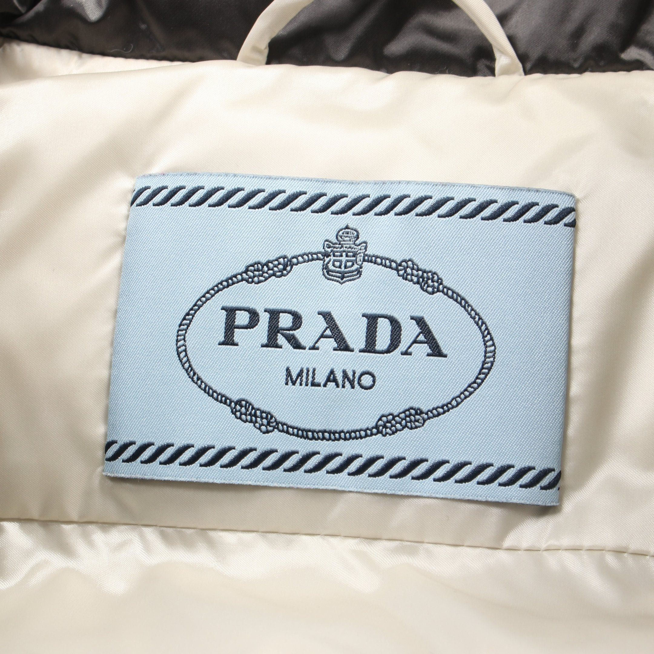 Prada Prada Down Vest Polyamide Dark Gray Size ONE SIZE - 3 Thumbnail
